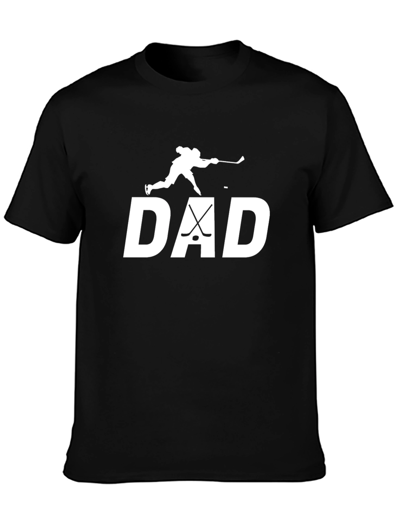 Hockey Dad T-Shirt - Black