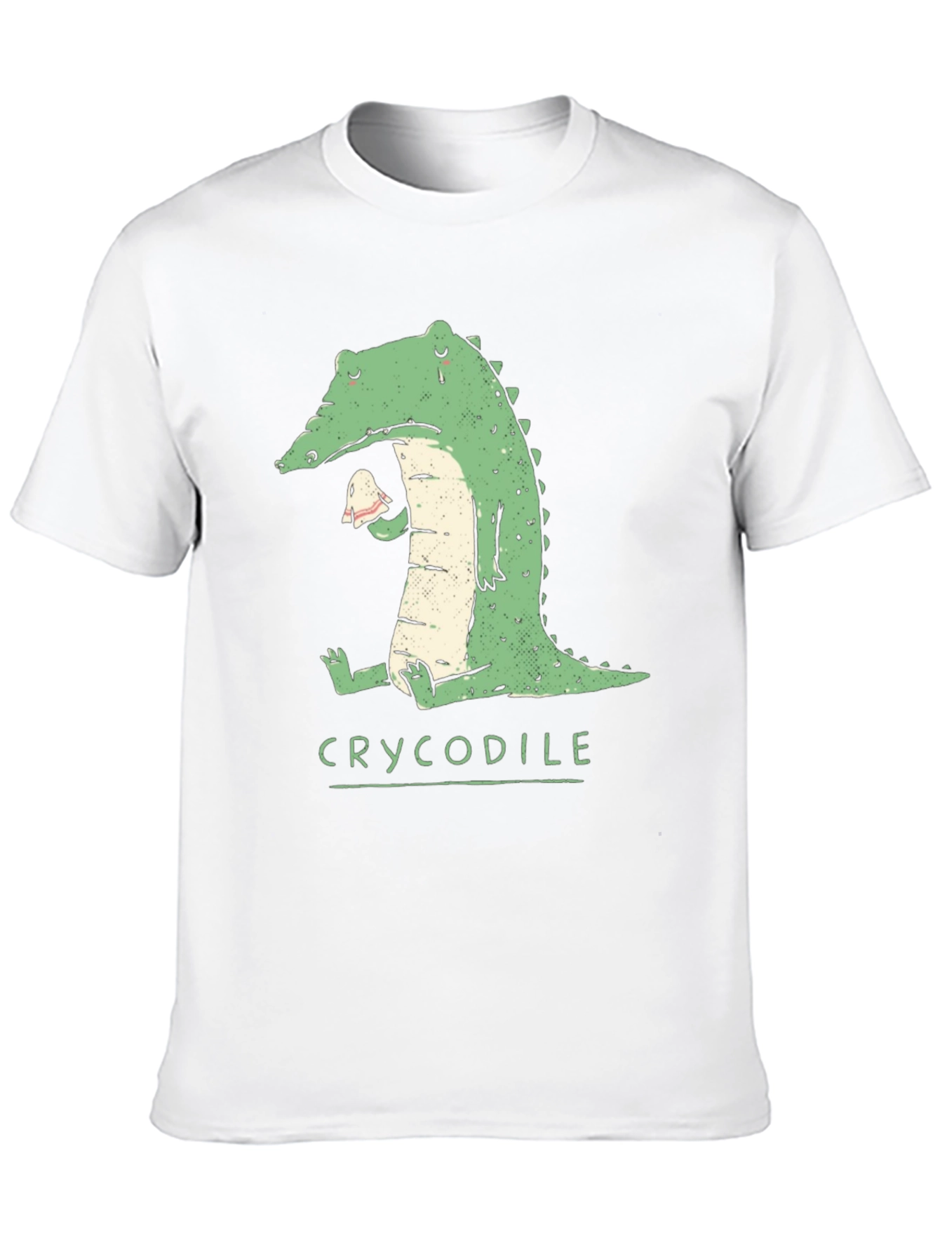 Crycodile T-Shirt - Funny Crocodile Graphic Tee
