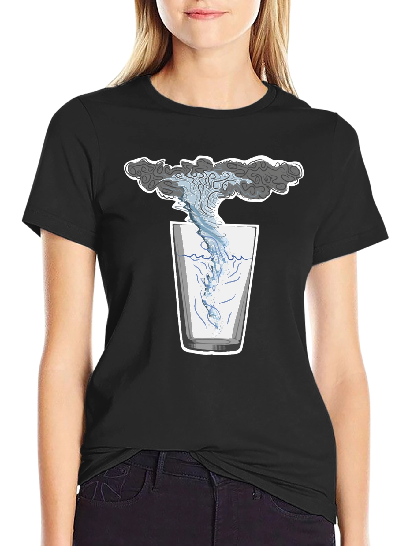 Tornado in a Glass Graphic Tee