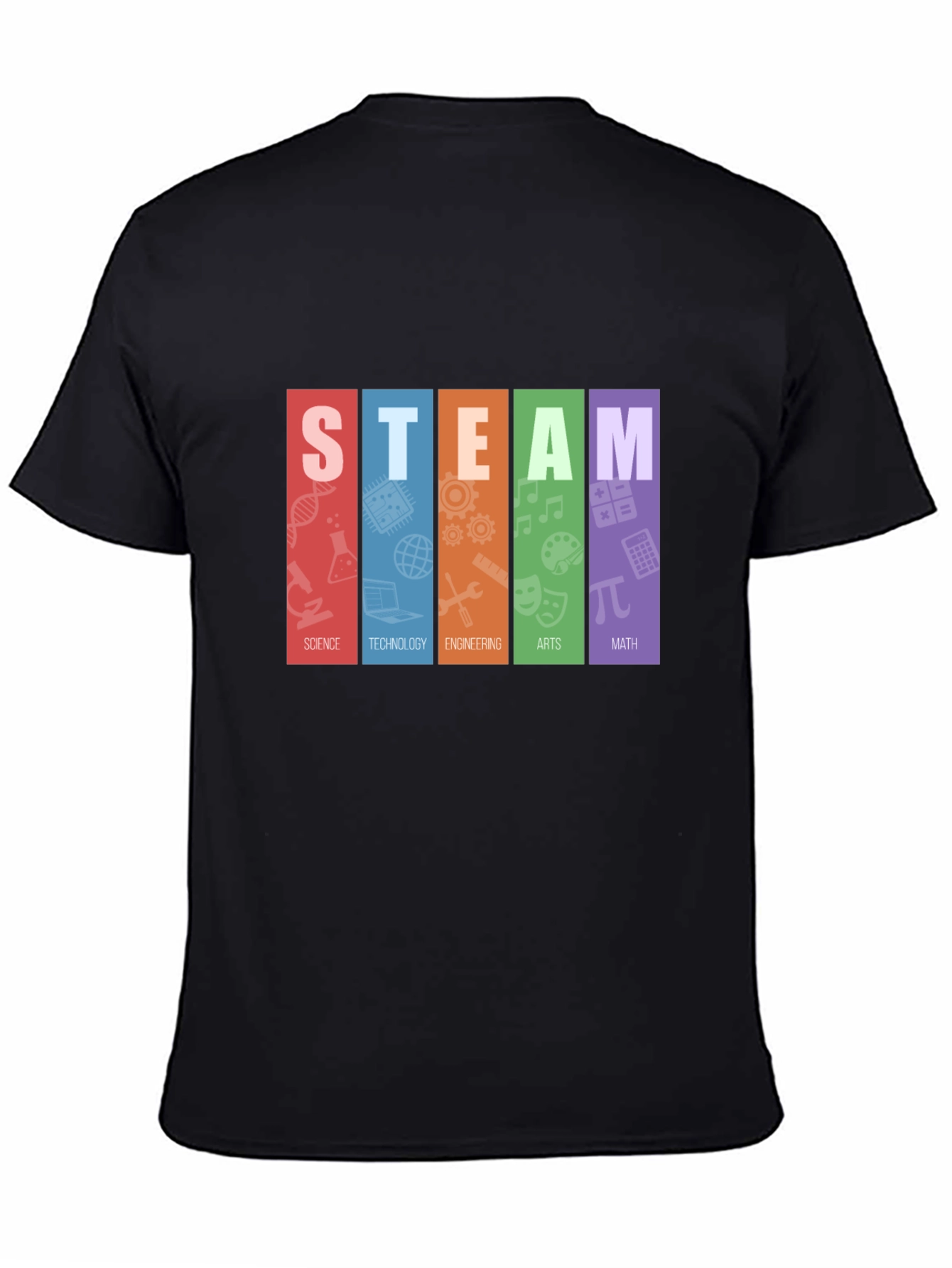 STEAM Education T-Shirt: Science Tech Engineering Arts Math