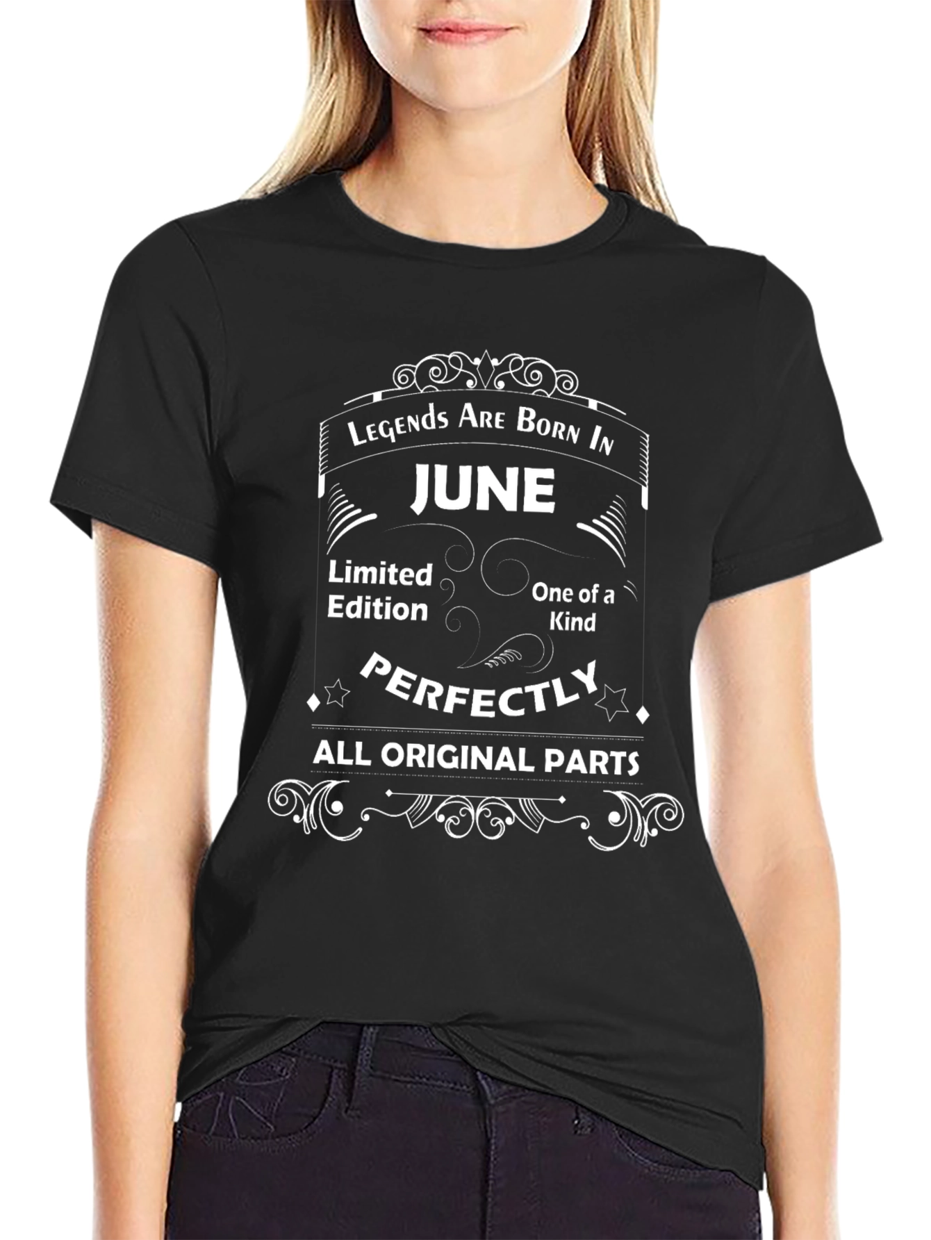 Legends Born in June Graphic T-Shirt