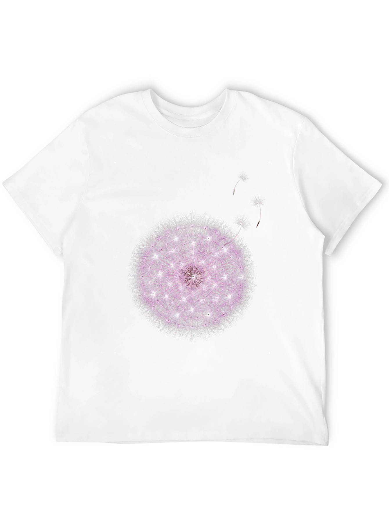 Dandelion Graphic Black T-Shirt