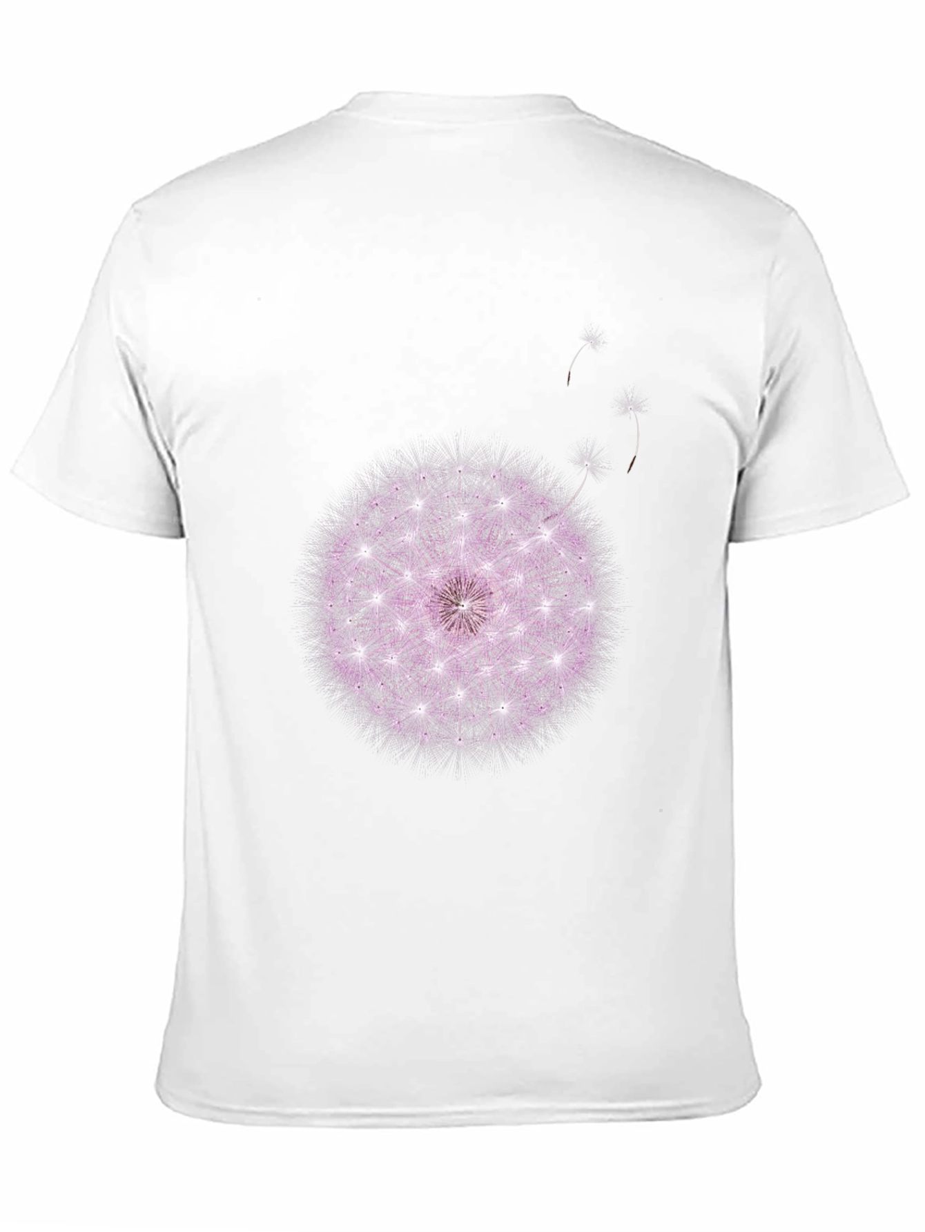 Dandelion Graphic Black T-Shirt