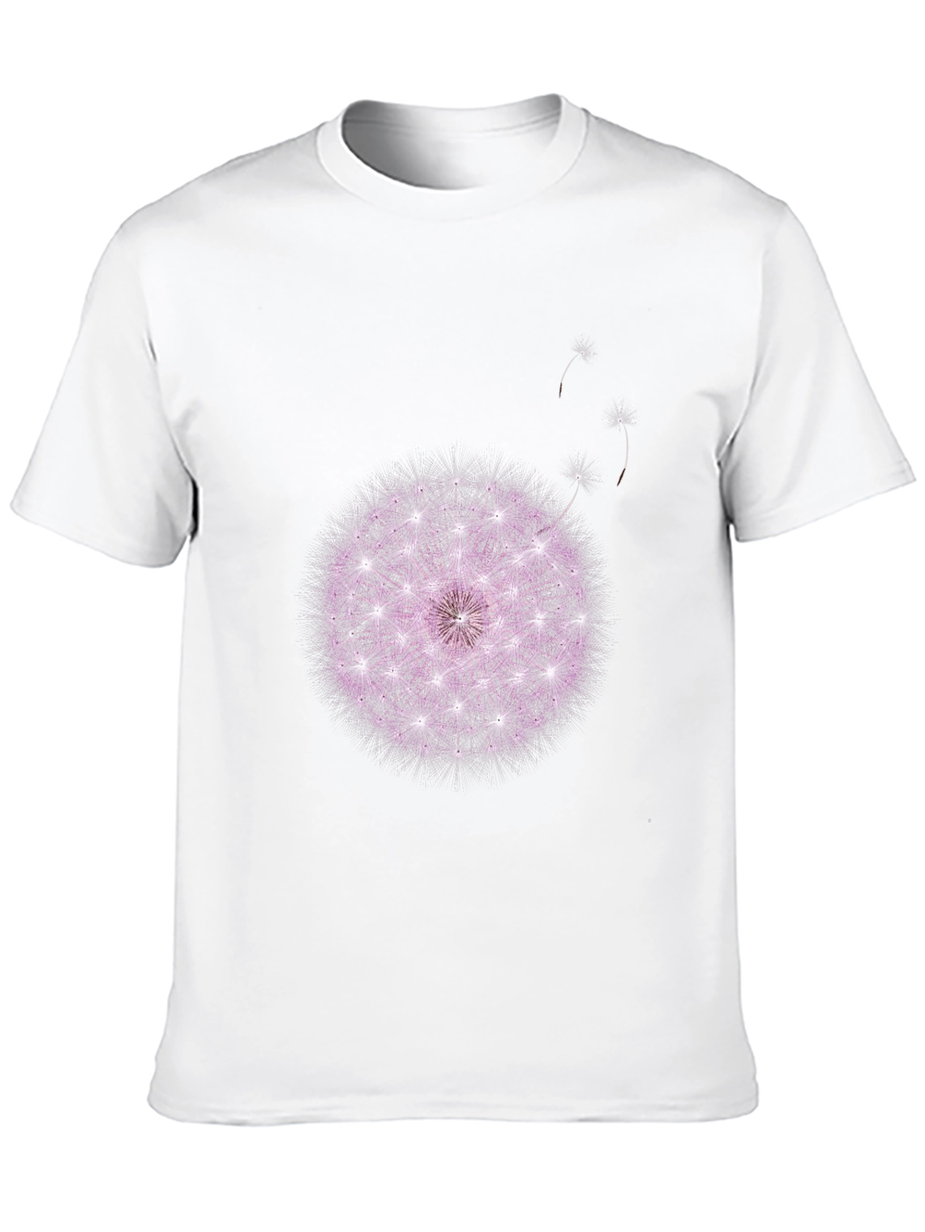 Dandelion Graphic Black T-Shirt
