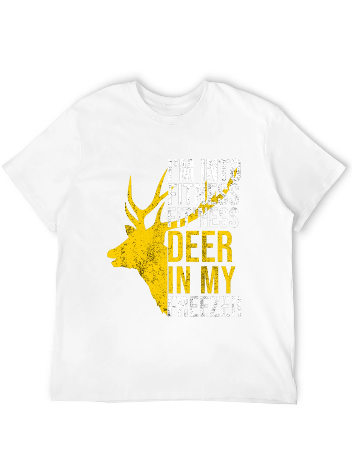 Fitness Deer Freezer Funny Graphic Tee