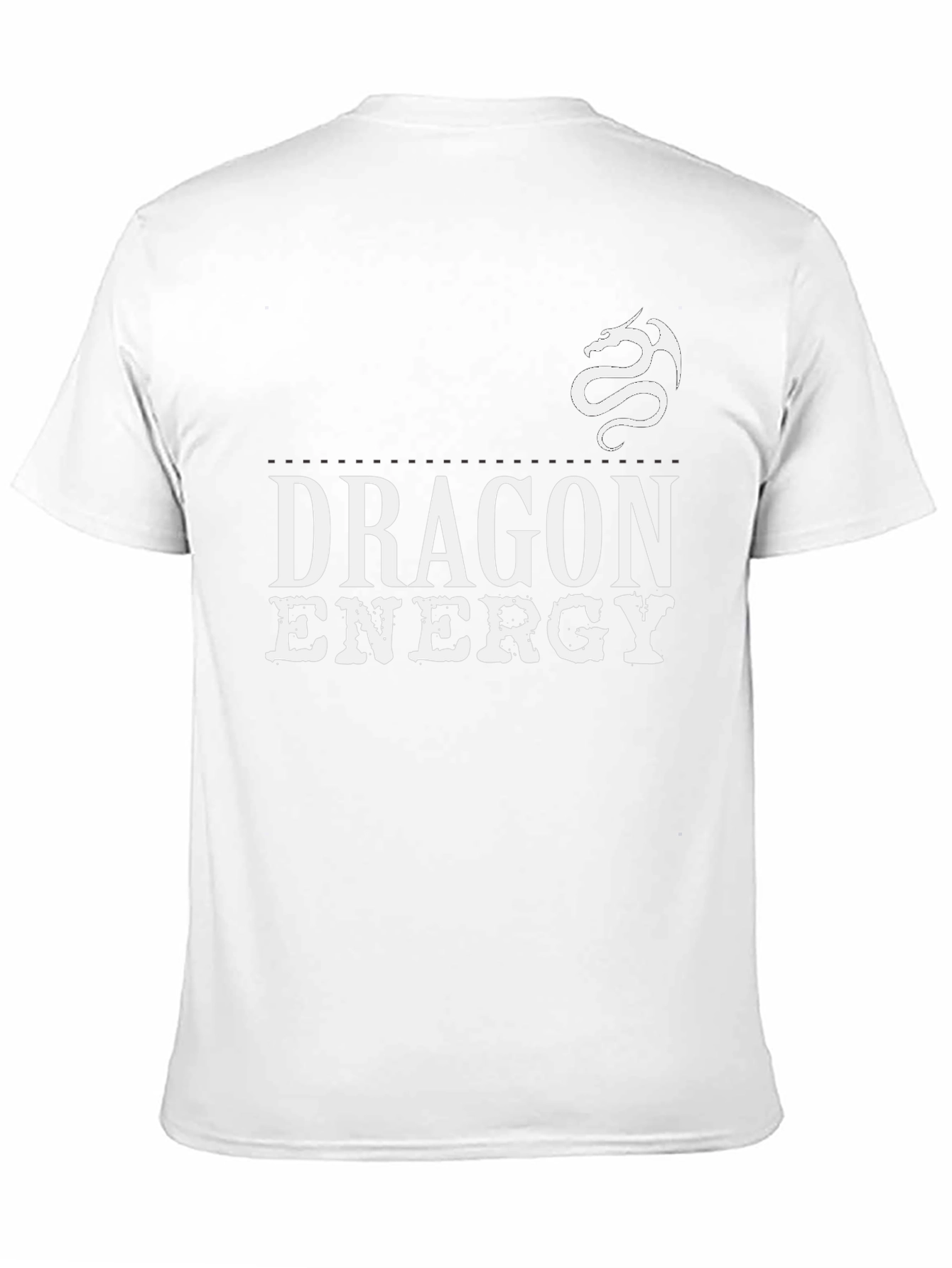 Dragon Energy Graphic T-Shirt - Black