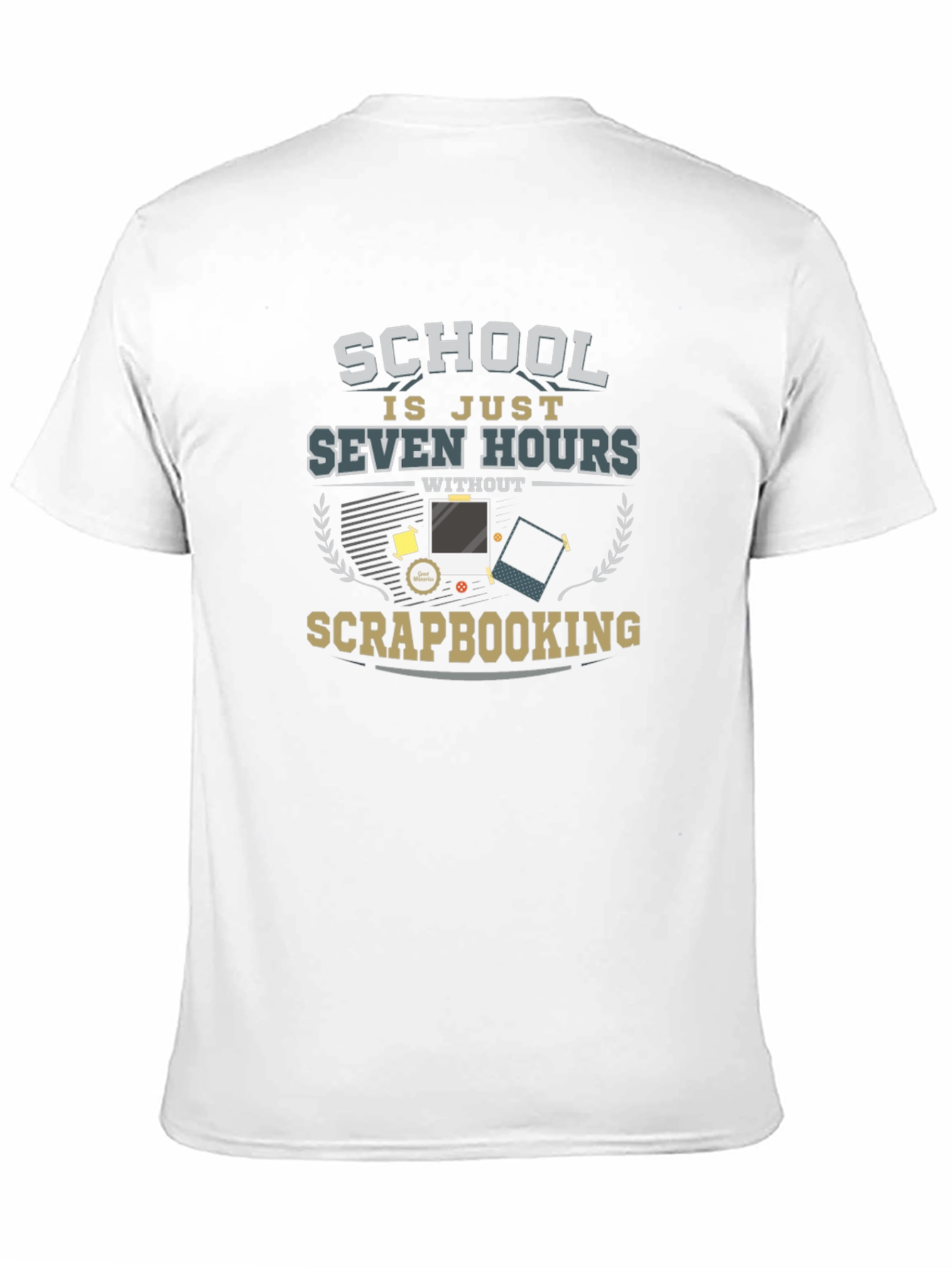 School Scrapbooking Graphic T-Shirt