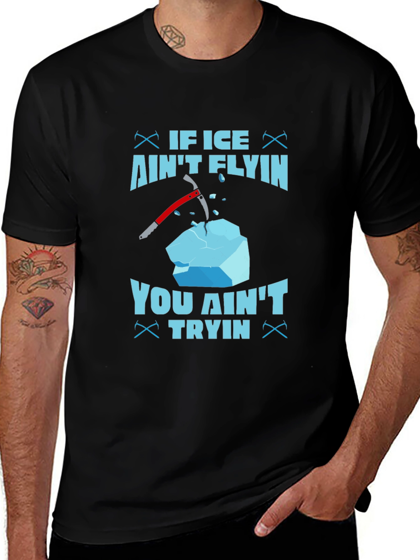 If Ice Aint Flying You Aint Trying T-Shirt