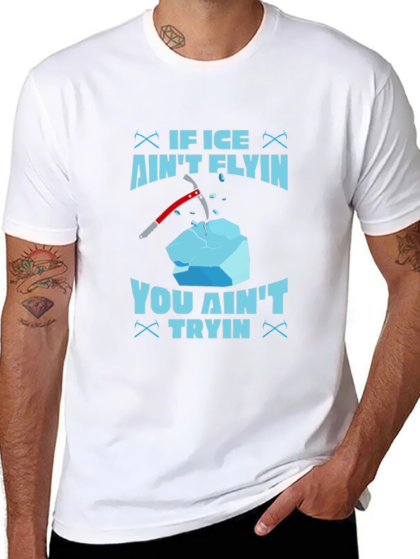 If Ice Aint Flying You Aint Trying T-Shirt
