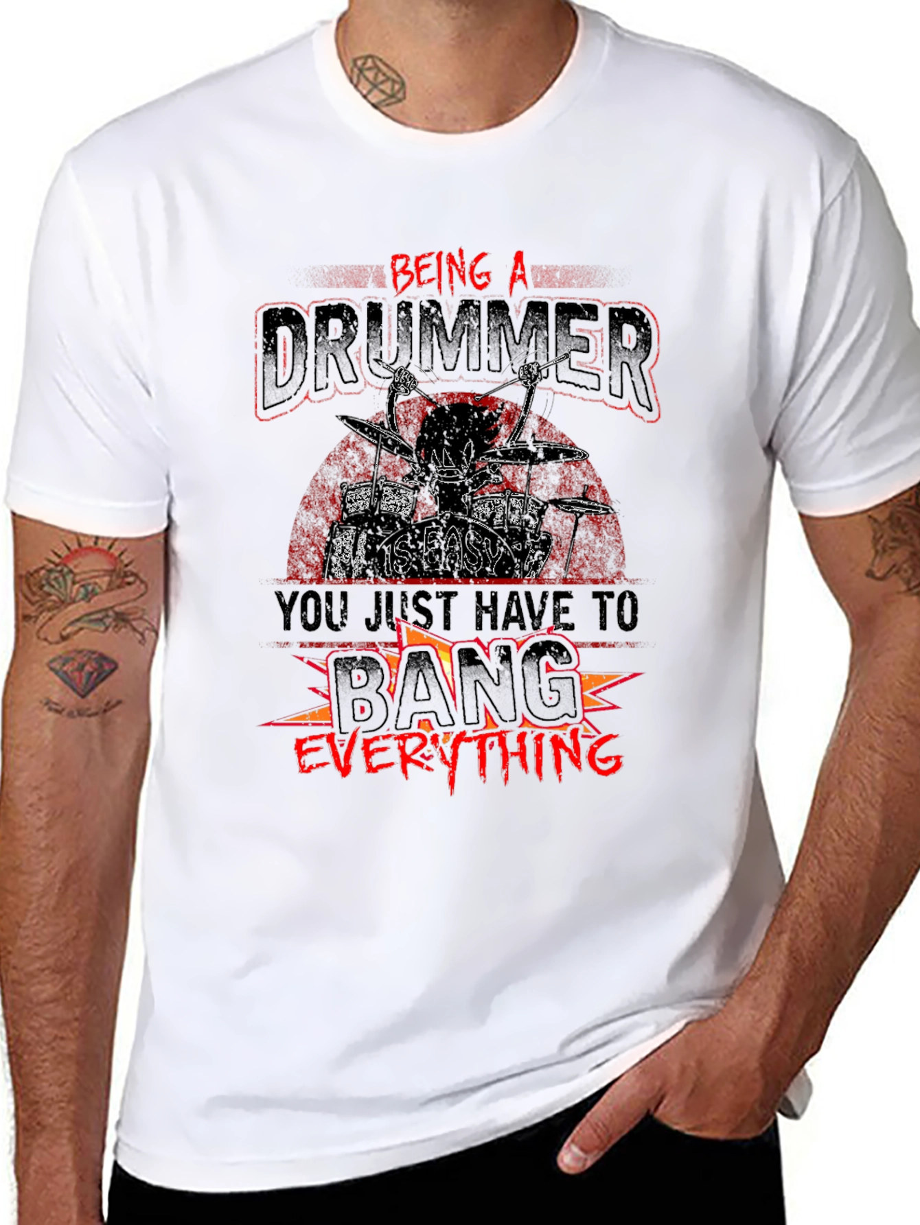 Being a Drummer T-Shirt
