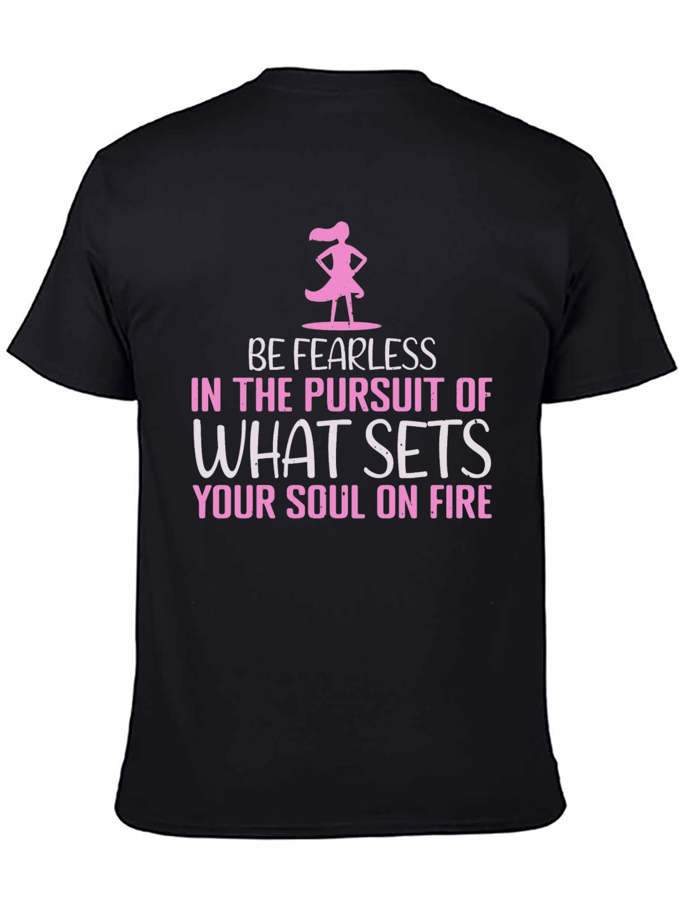 Fearless Soul Fire T-Shirt - Inspirational Graphic Tee