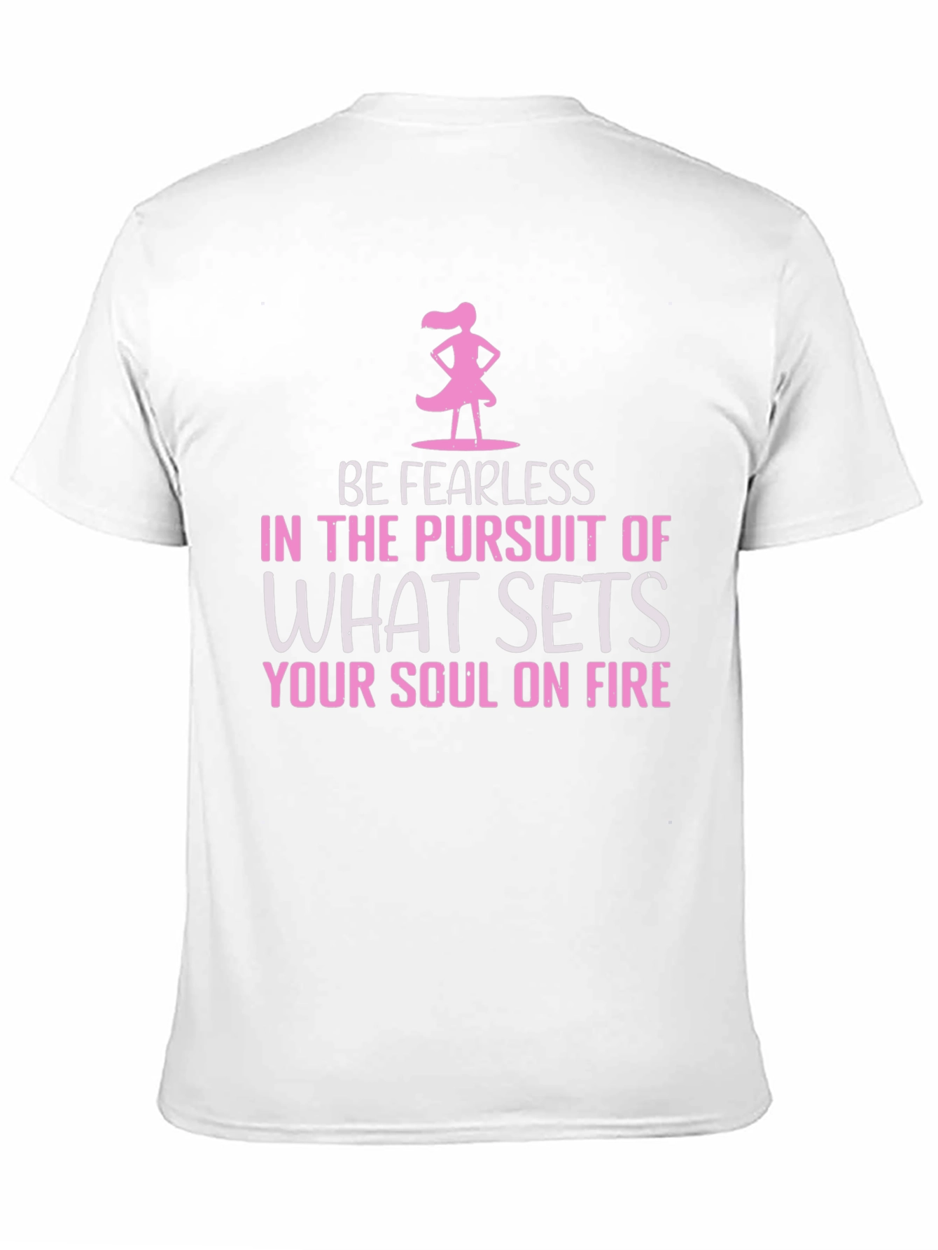 Fearless Soul Fire T-Shirt - Inspirational Graphic Tee