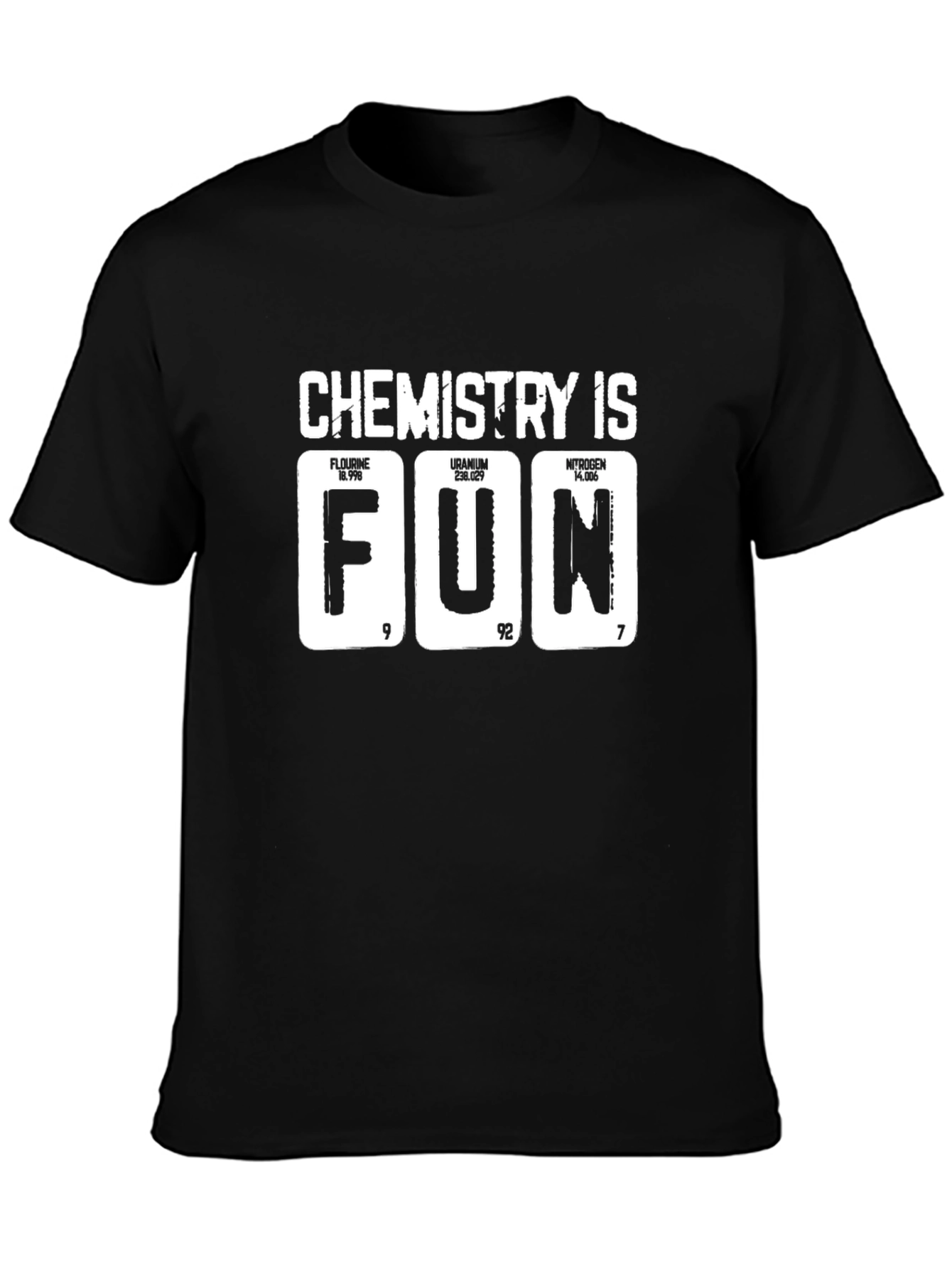 Chemistry is Fun Black T-Shirt