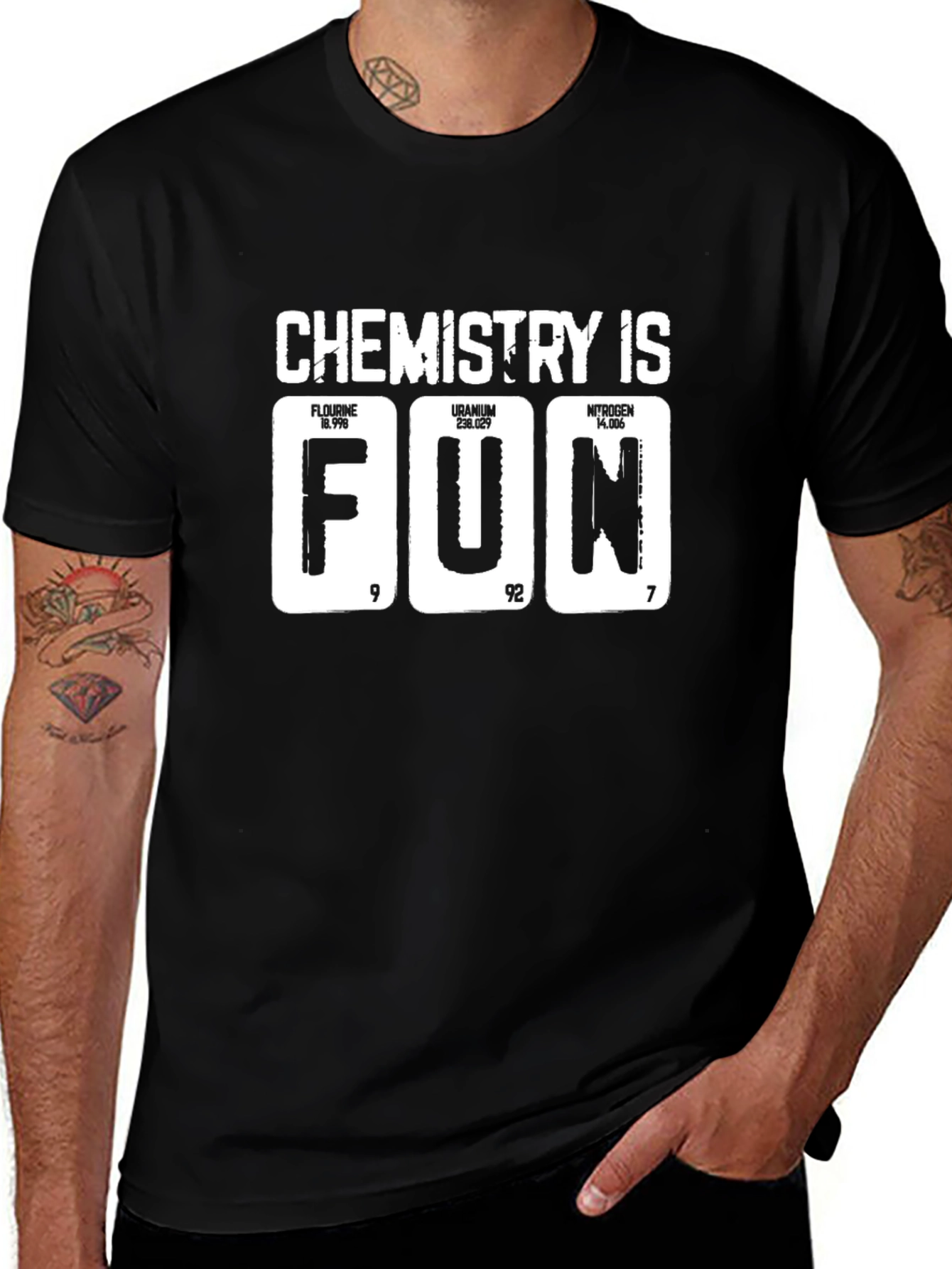 Chemistry is Fun Black T-Shirt