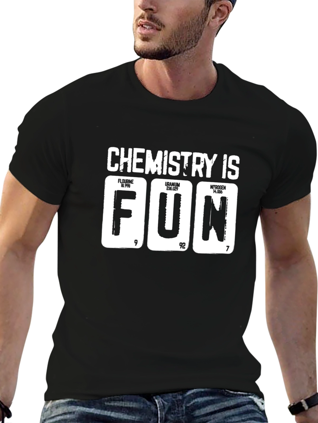 Chemistry is Fun Black T-Shirt