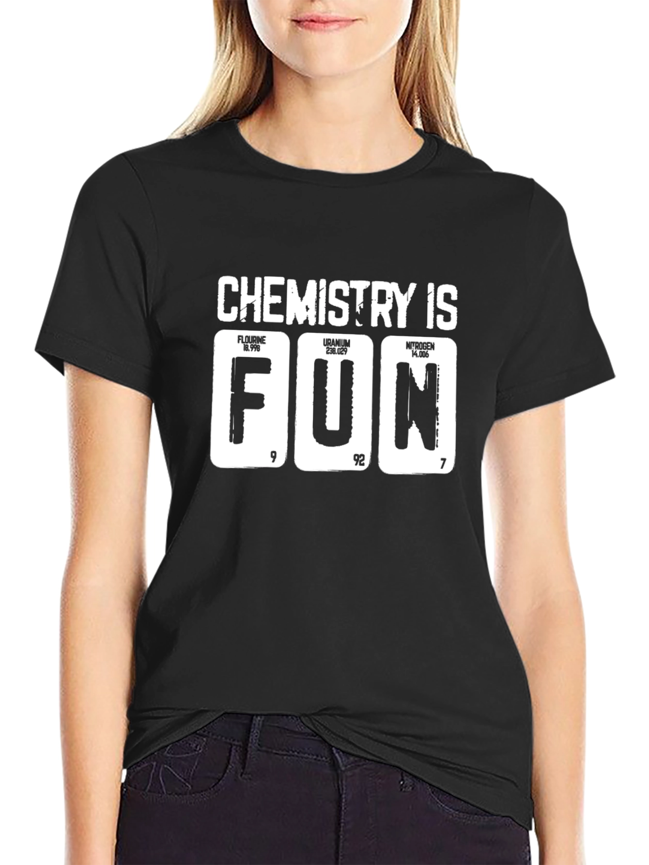 Chemistry is Fun Black T-Shirt