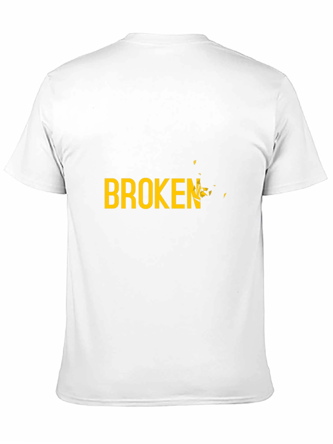 Broken Graphic Black T-Shirt