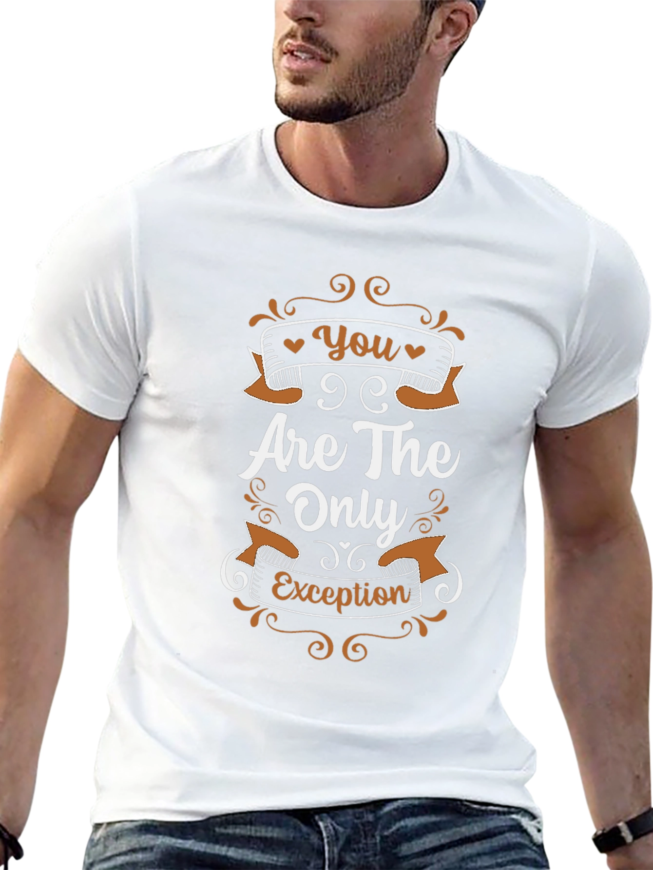 You Are The Only Exception Black T-Shirt