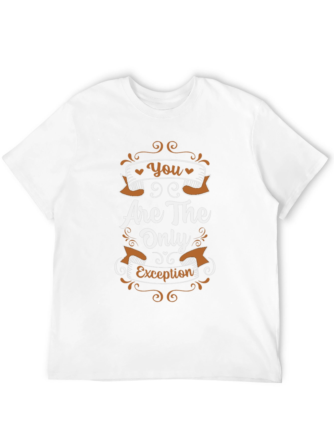 You Are The Only Exception Black T-Shirt