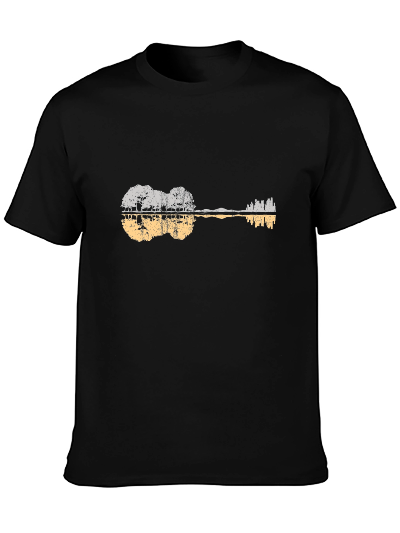 Guitar Landscape Graphic Tee