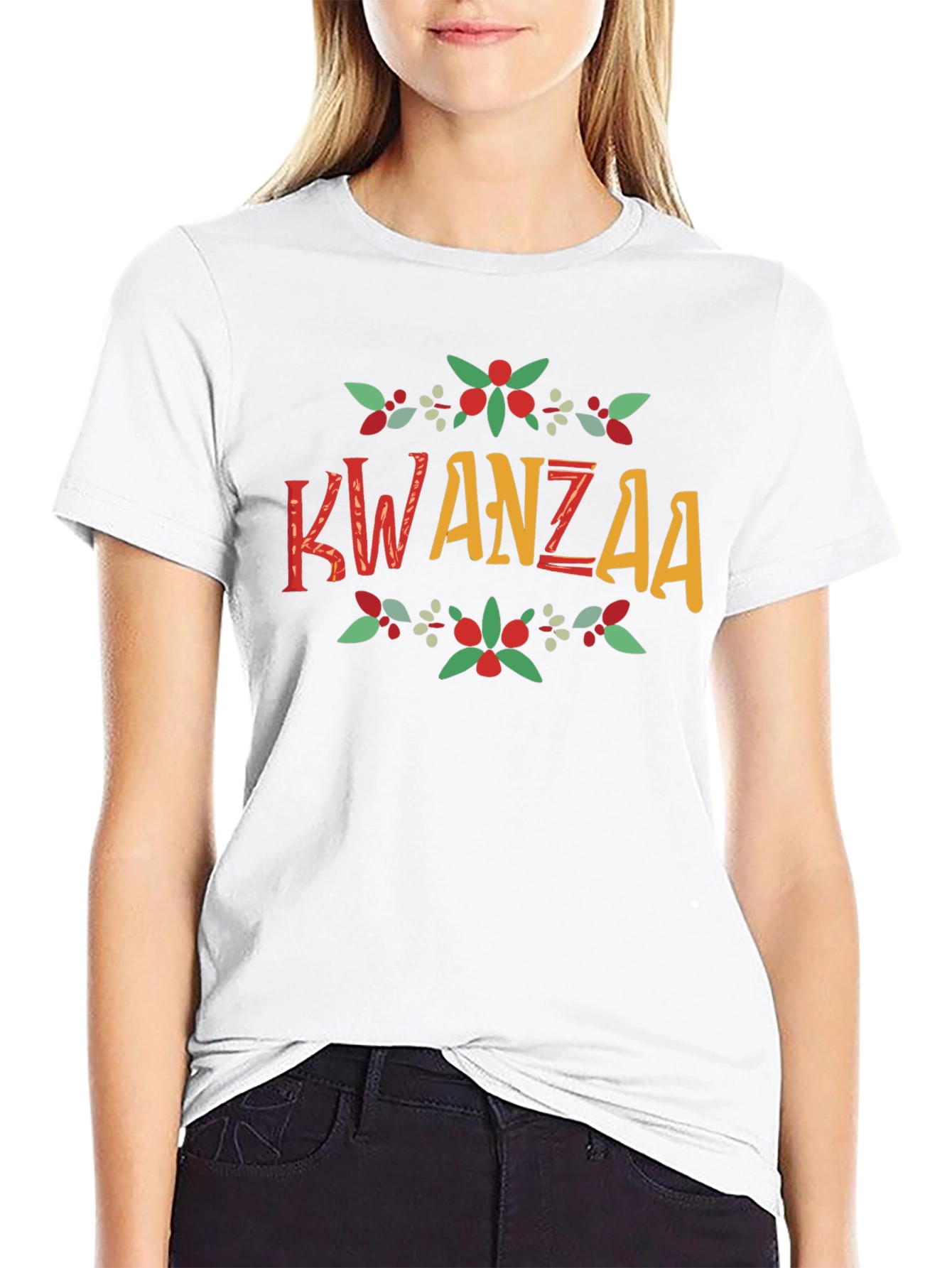 Kwanzaa Graphic Tee - Black