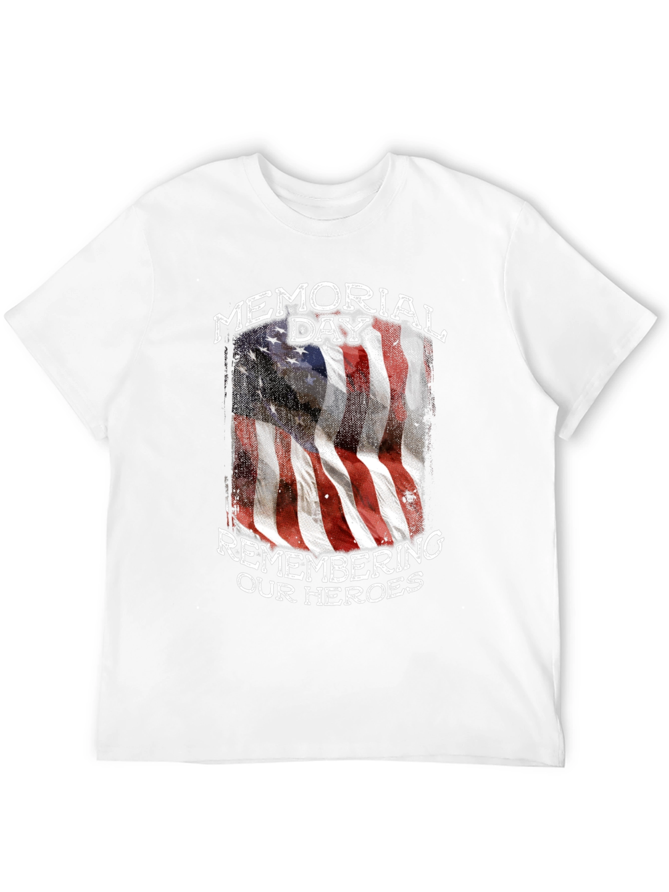 Memorial Day American Flag Graphic Tee