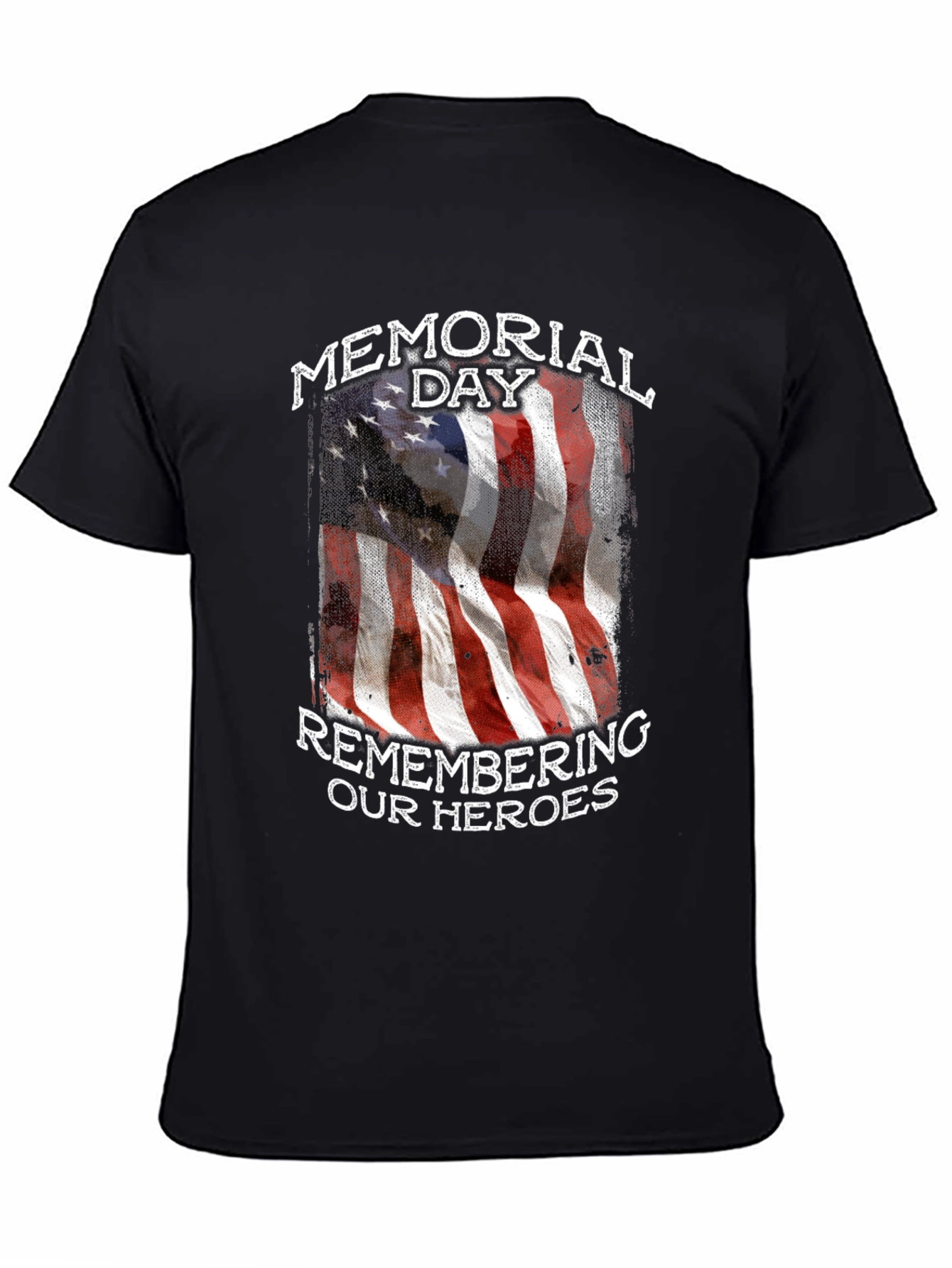 Memorial Day American Flag Graphic Tee