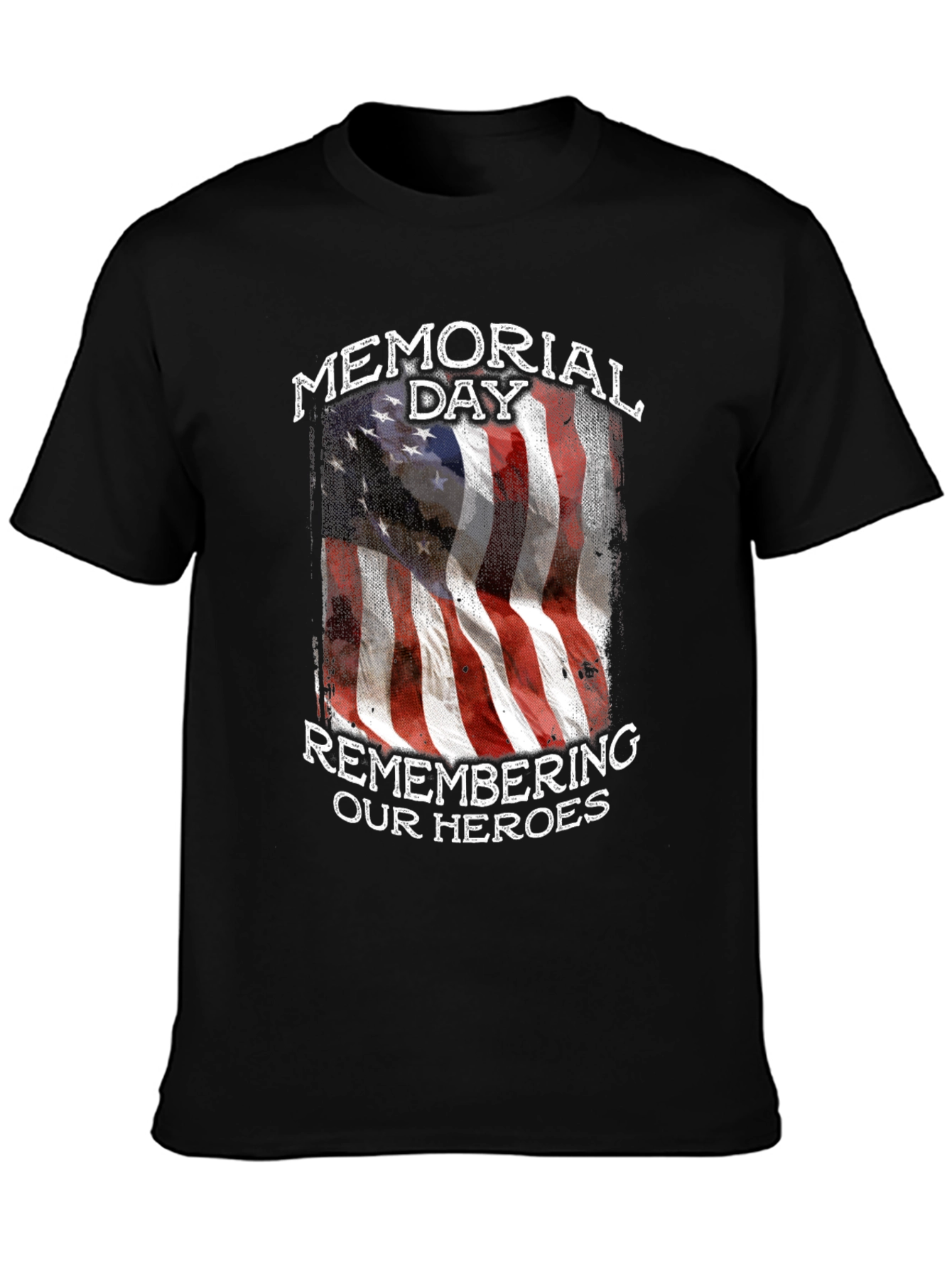 Memorial Day American Flag Graphic Tee
