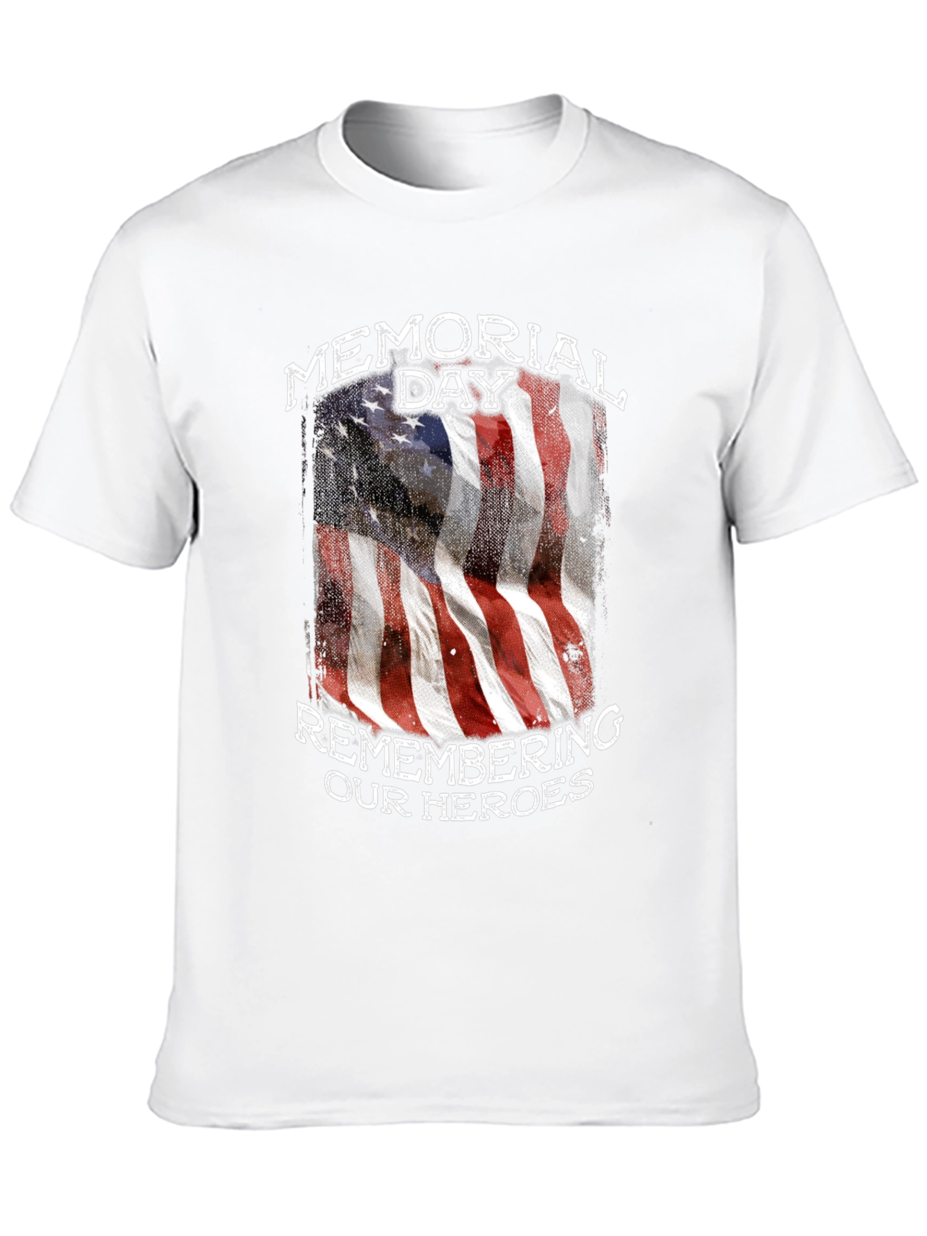 Memorial Day American Flag Graphic Tee