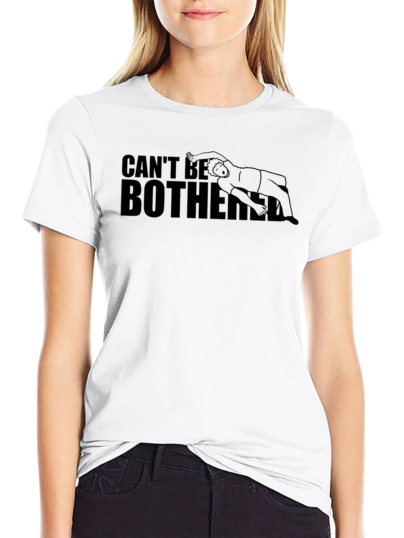 Cant Be Bothered T-Shirt - Funny Graphic Tee