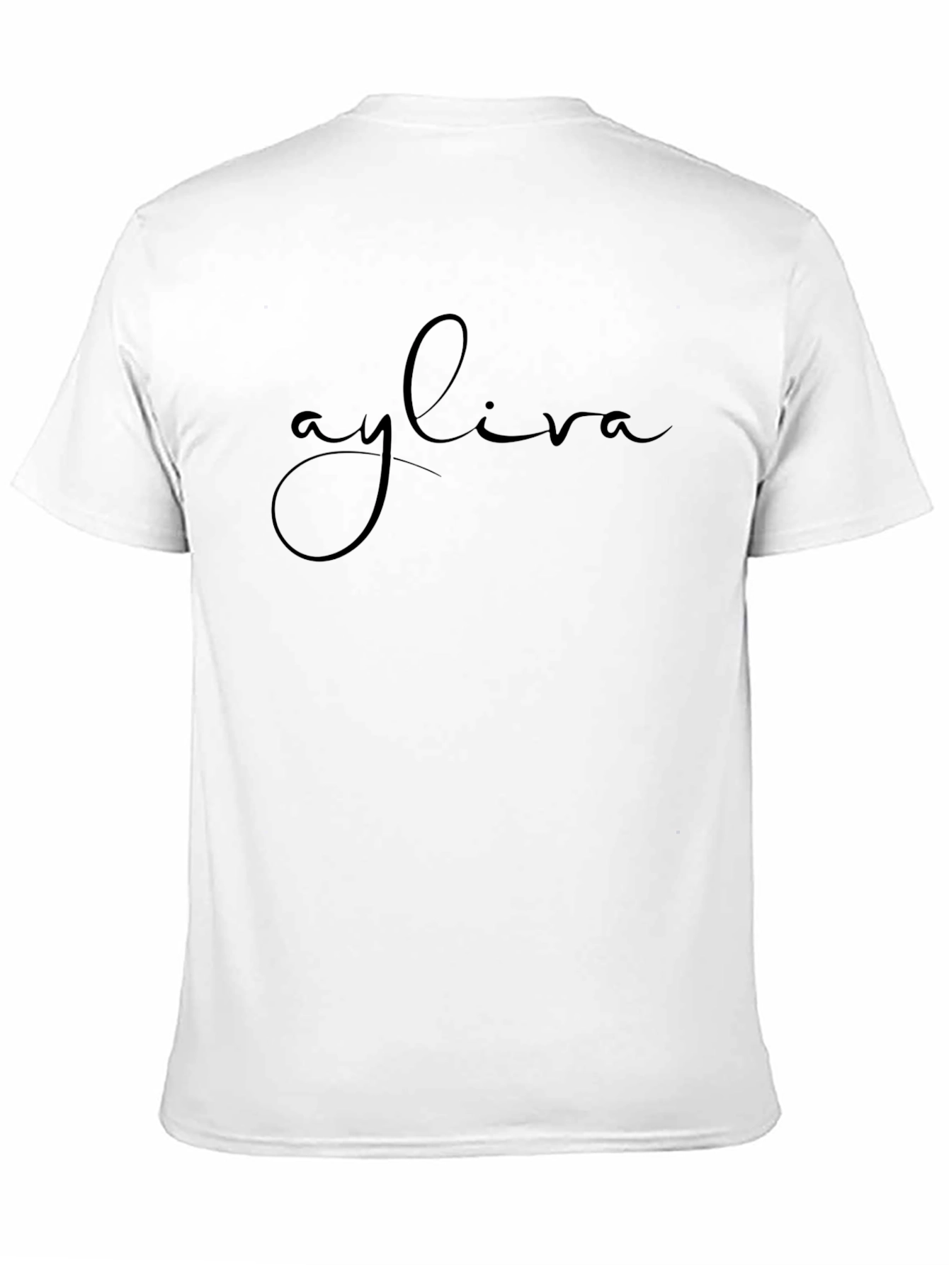 Ayliva Graphic Tee - Stylish Black T-Shirt