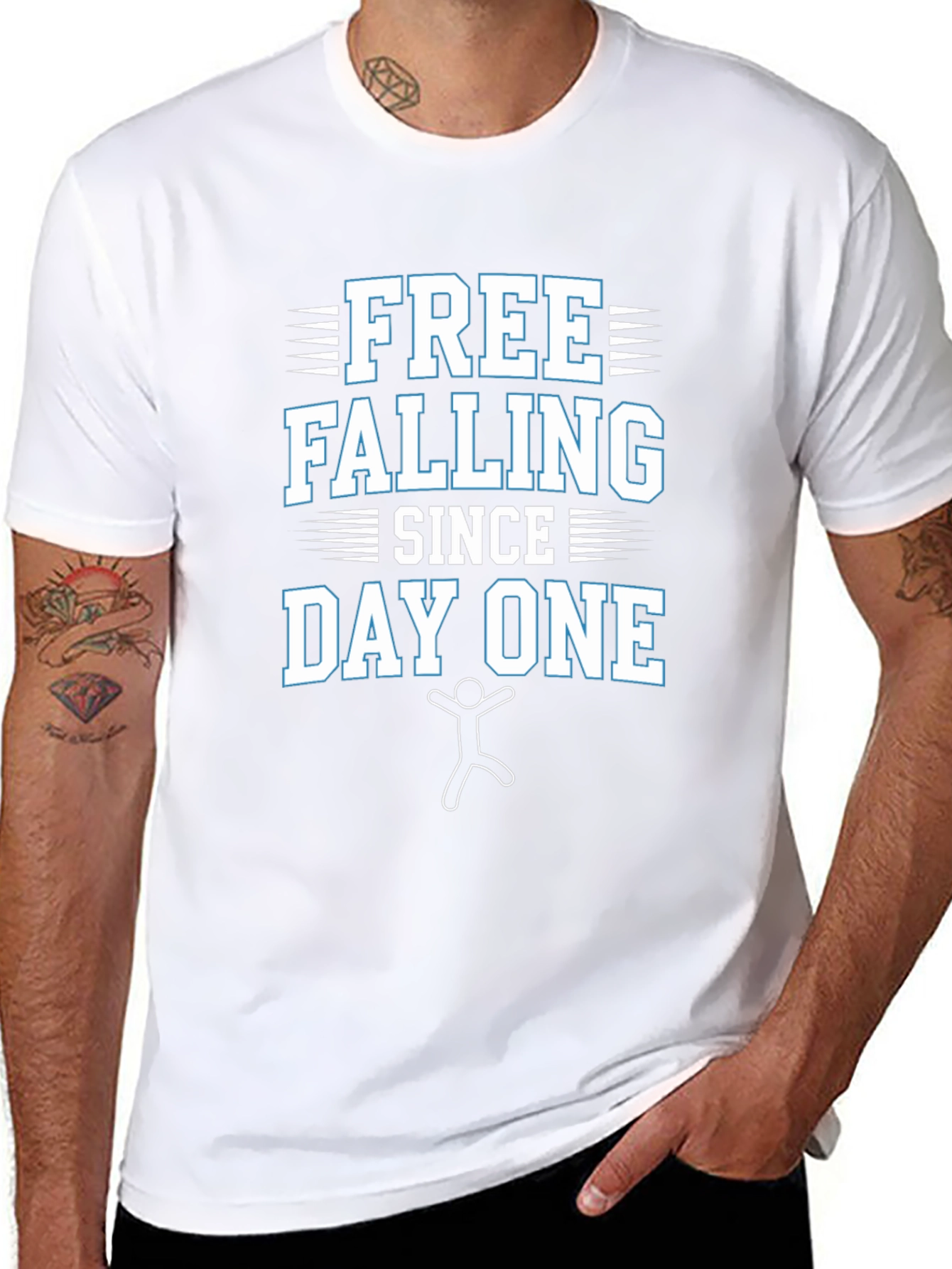Free Falling Since Day One Graphic Tee