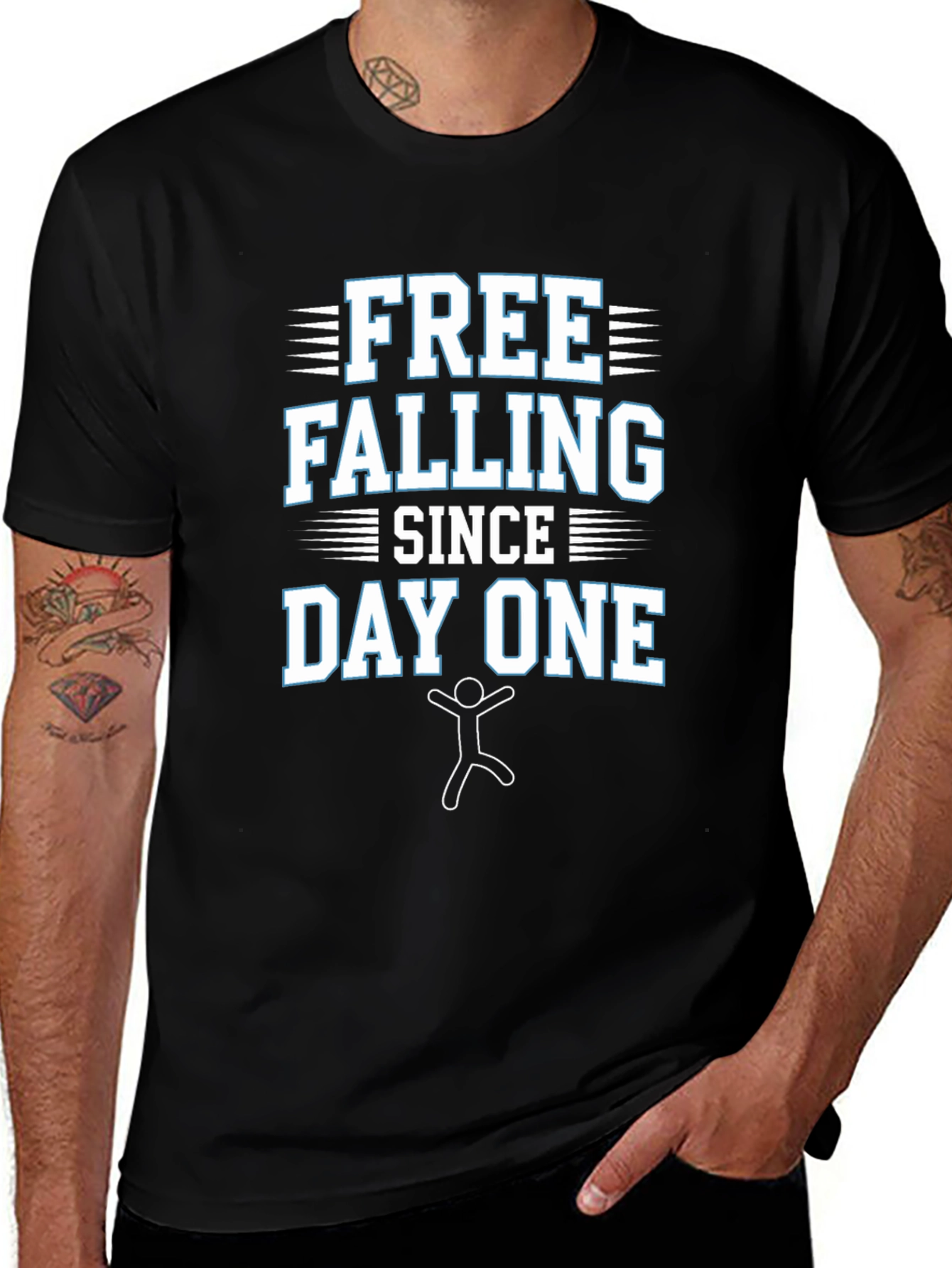 Free Falling Since Day One Graphic Tee
