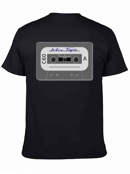 Retro Mixtape T-Shirt - Vintage Cassette Tape Tee