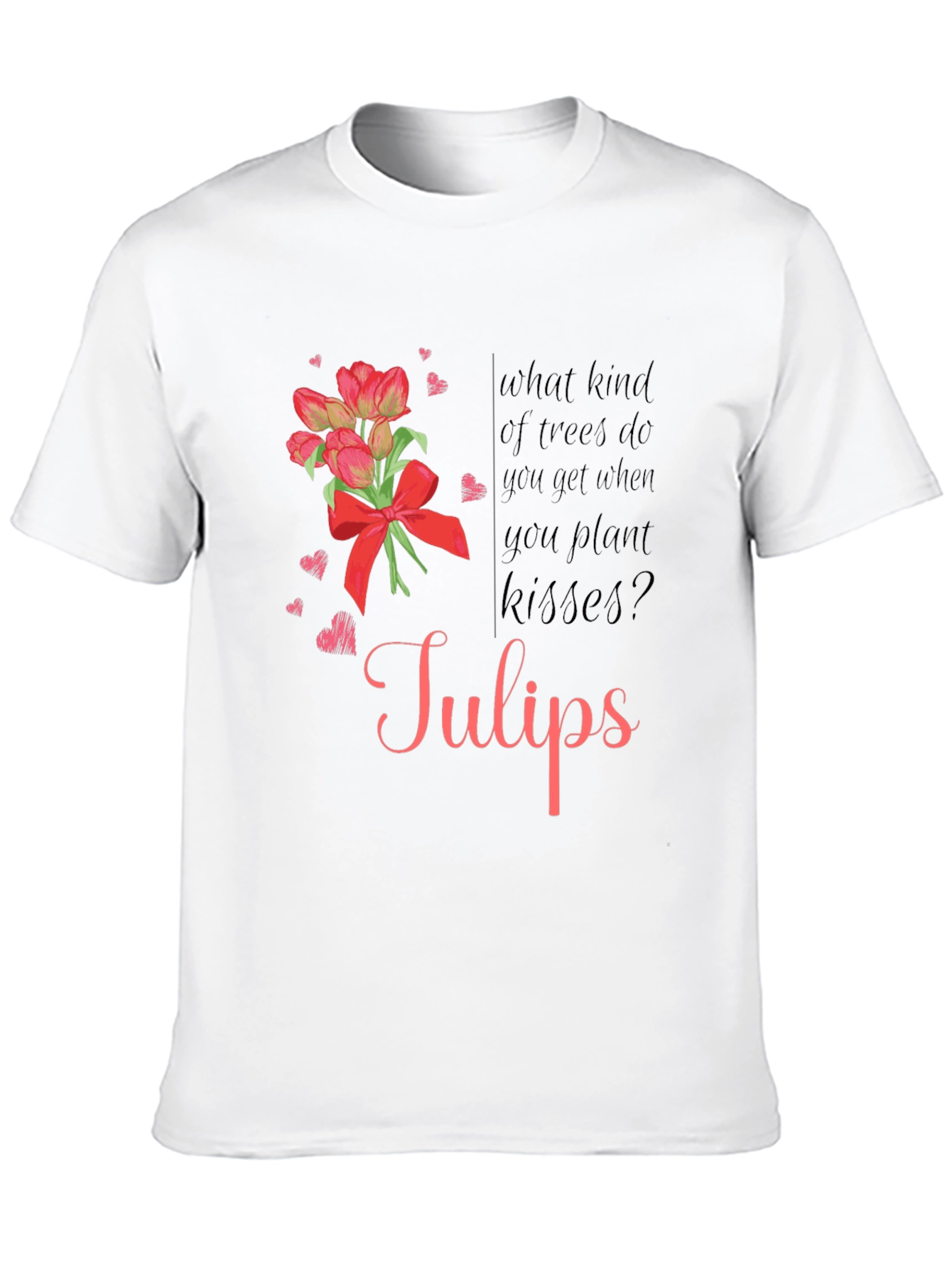 Tulips Kisses Graphic T-Shirt