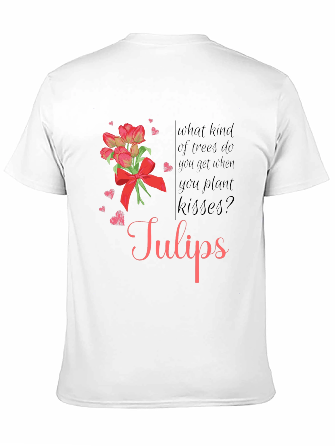 Tulips Kisses Graphic T-Shirt