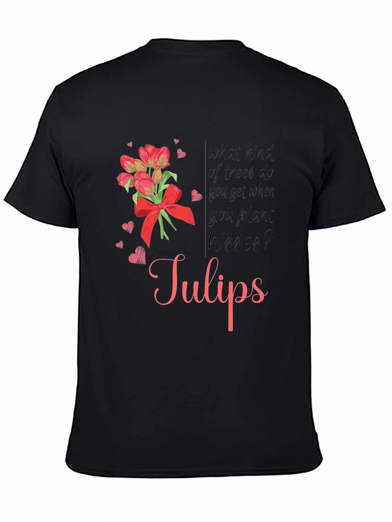 Tulips Kisses Graphic T-Shirt