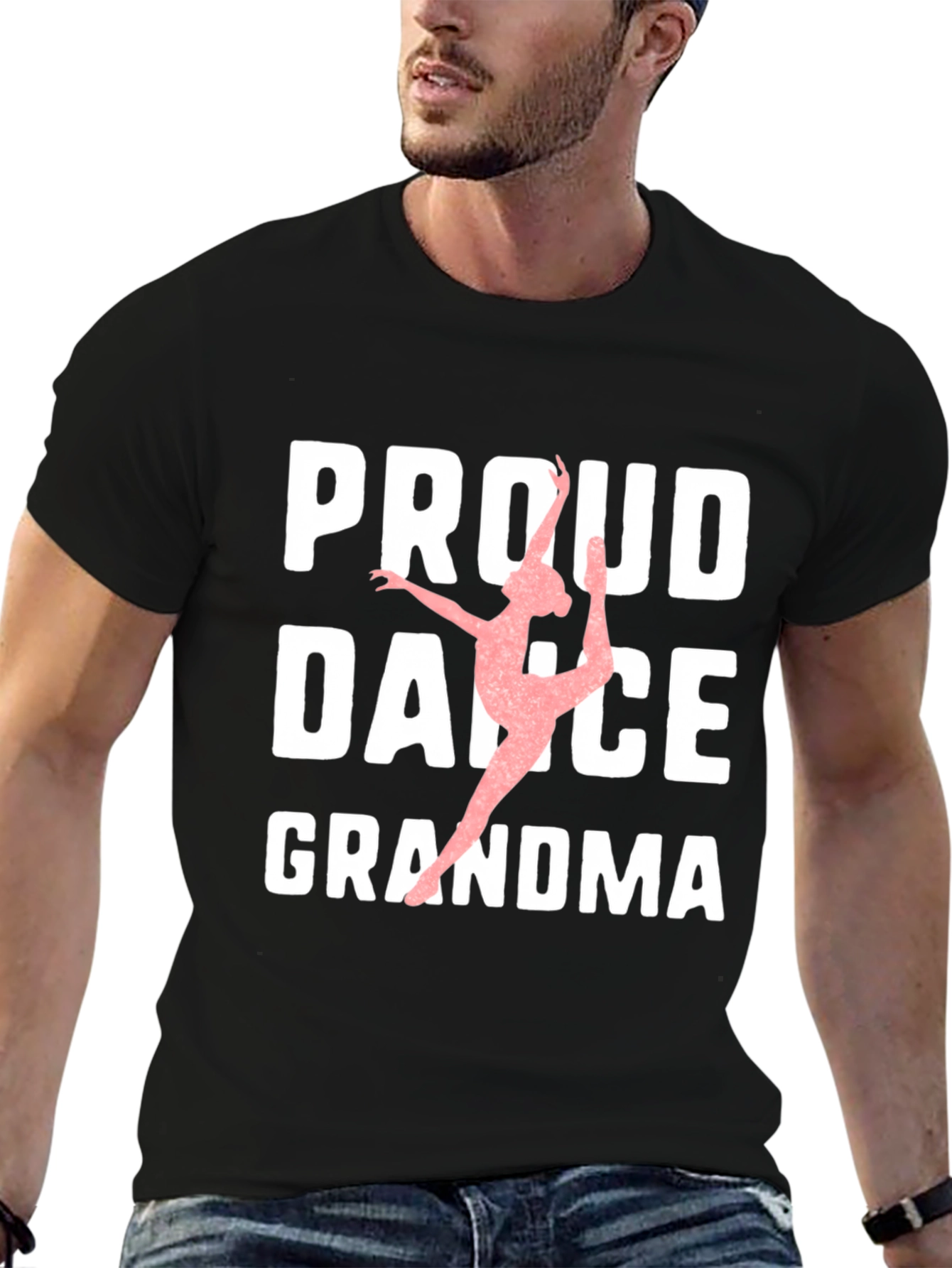 Proud Dance Grandma T-Shirt - Black