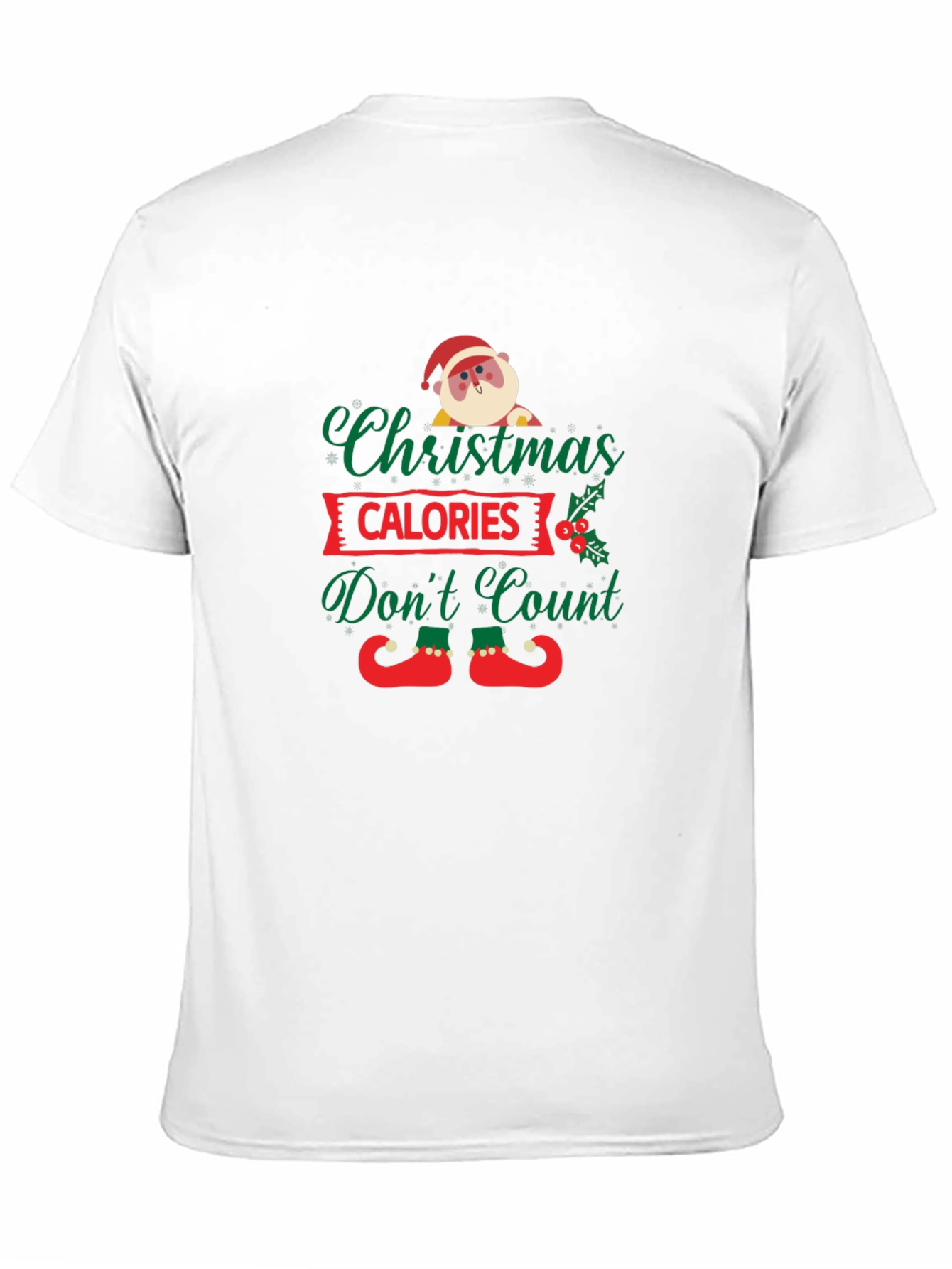 Funny Christmas Calories Dont Count T-Shirt