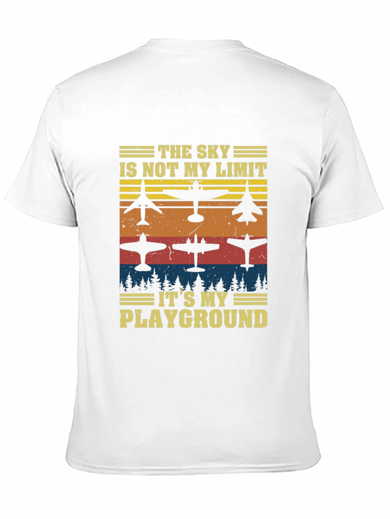 The Sky is My Playground Airplane T-Shirt