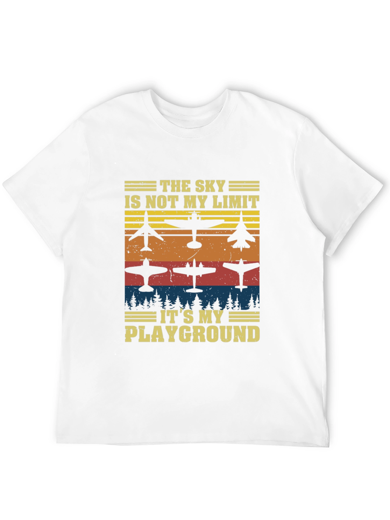 The Sky is My Playground Airplane T-Shirt