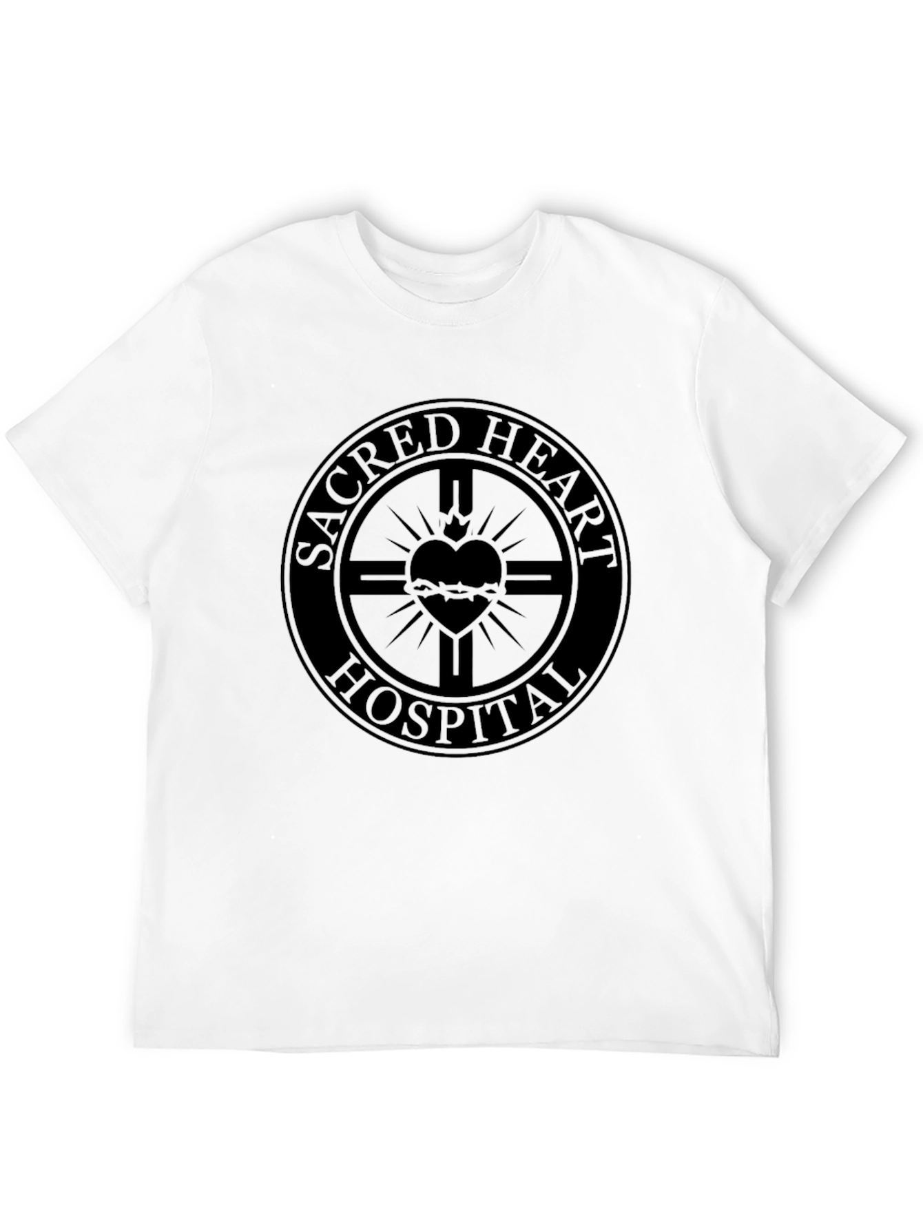 Sacred Heart Hospital T-Shirt - Black