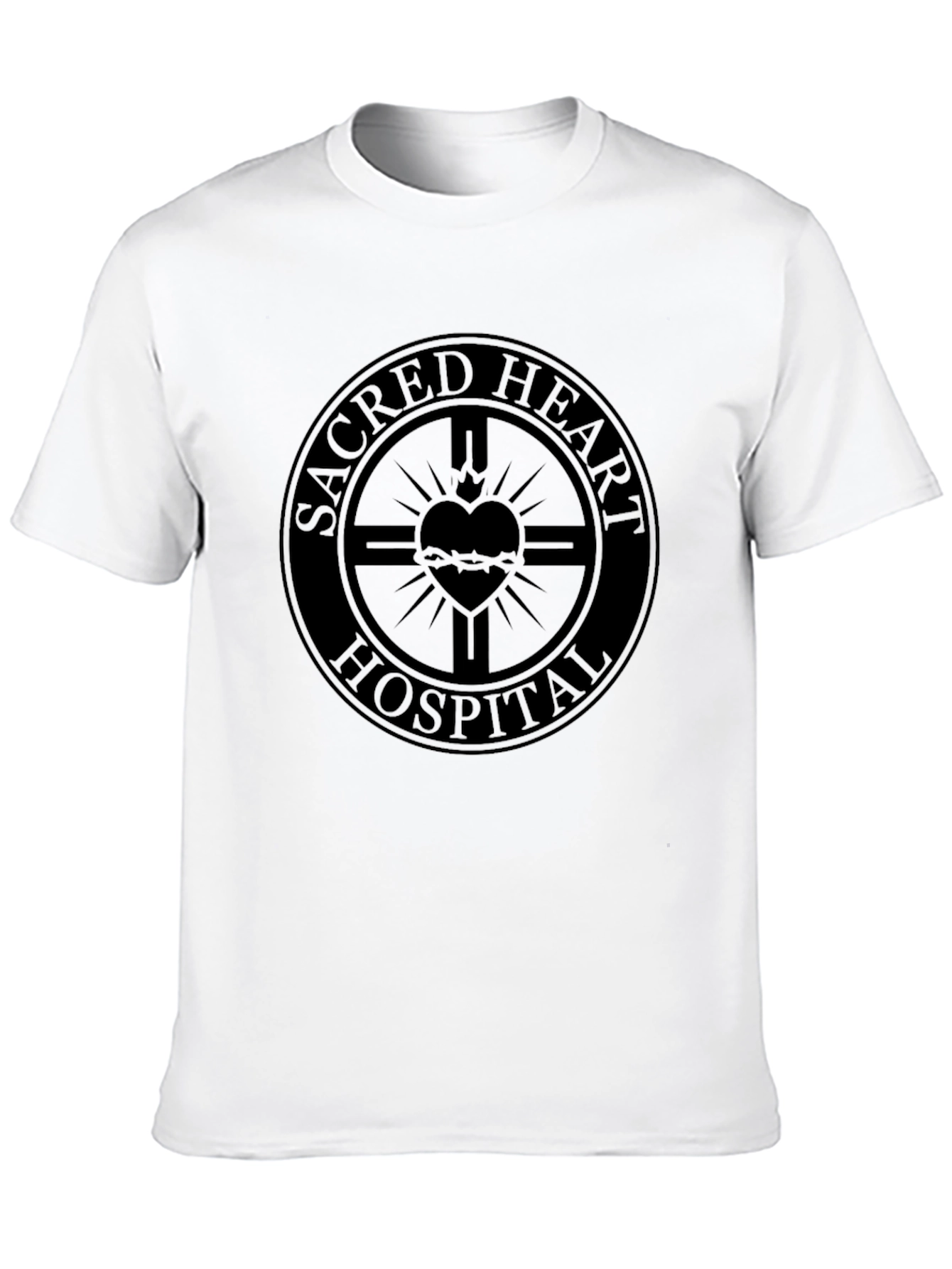Sacred Heart Hospital T-Shirt - Black