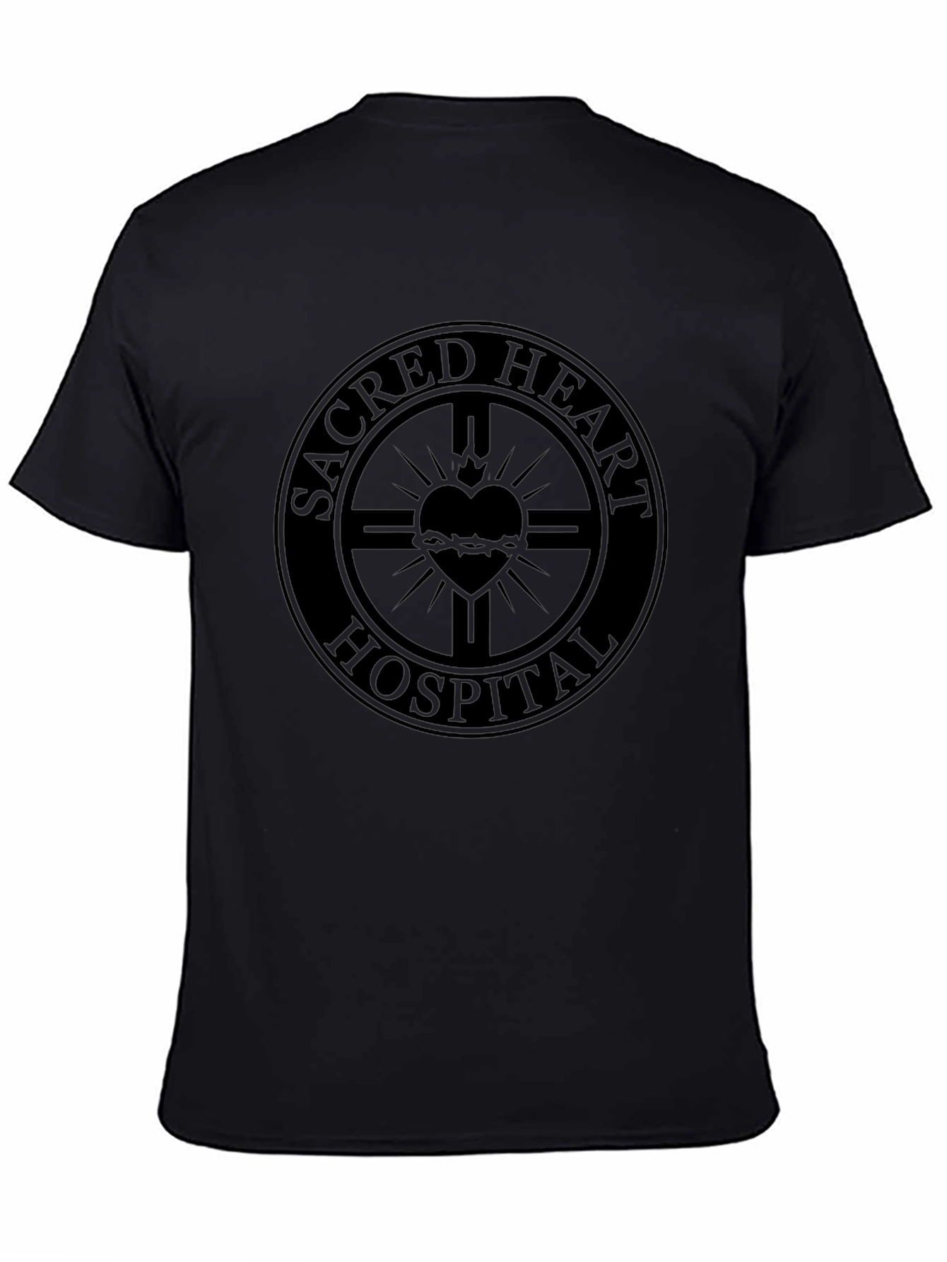 Sacred Heart Hospital T-Shirt - Black