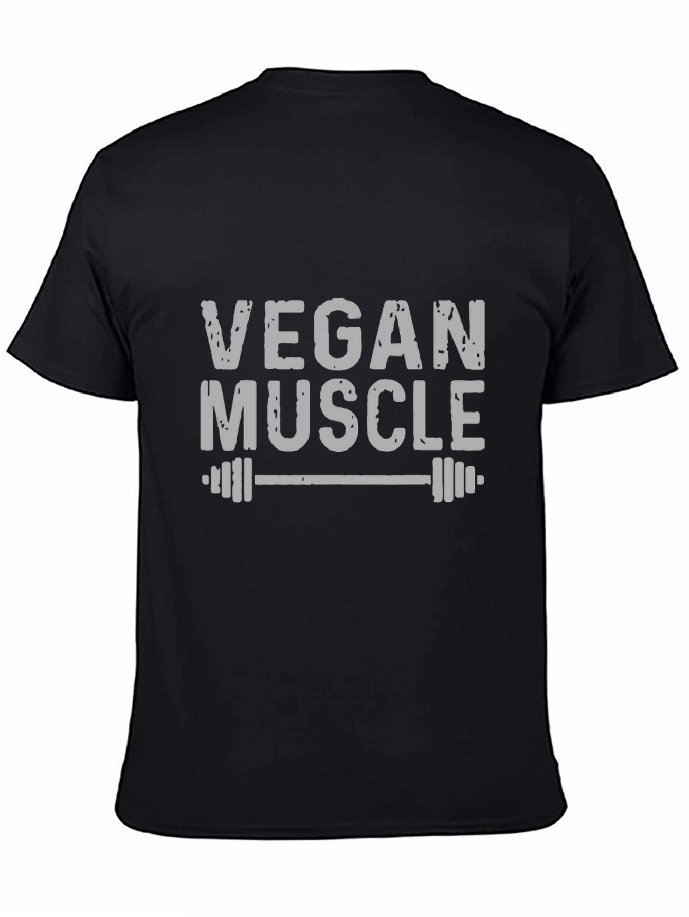 Vegan Muscle Graphic T-Shirt - Workout Apparel