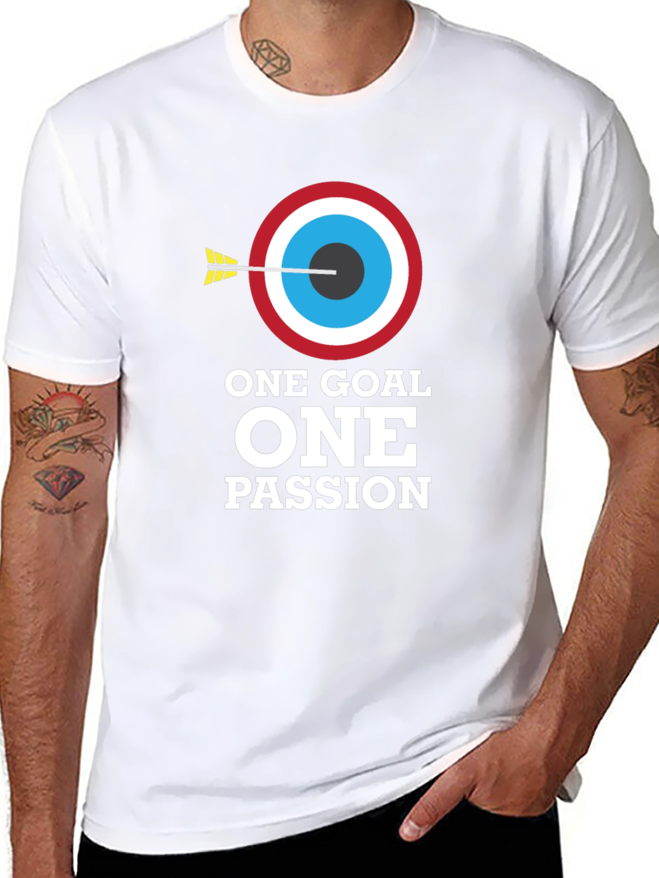 One Goal One Passion Graphic Tee