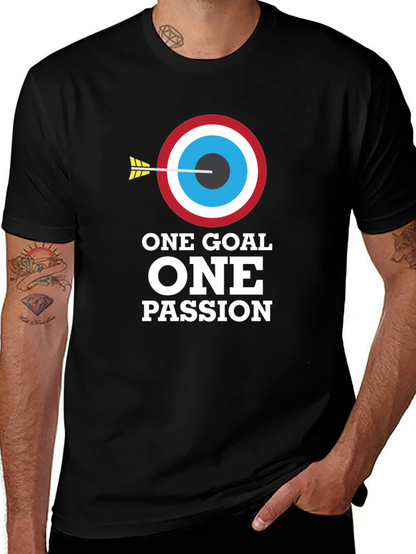 One Goal One Passion Graphic Tee