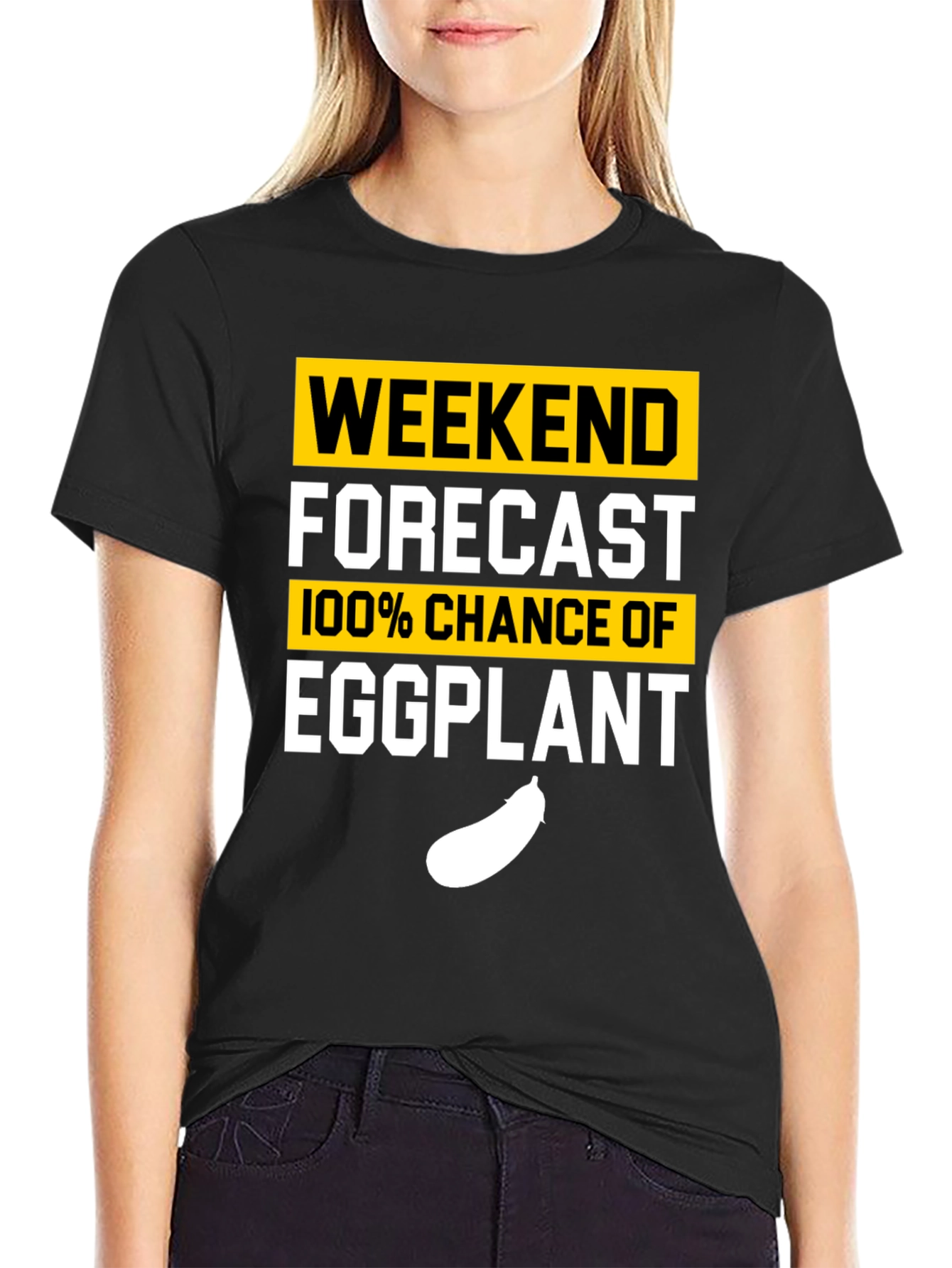 Weekend Eggplant T-Shirt