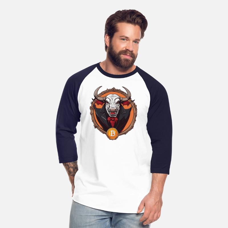 Halloween Bitcoin Vampire Bull