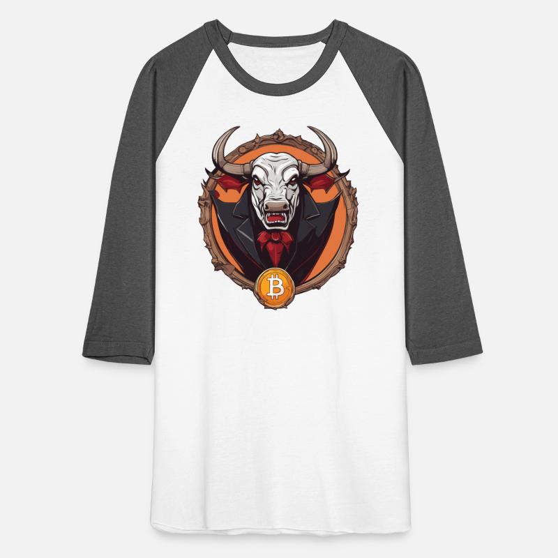 Halloween Bitcoin Vampire Bull